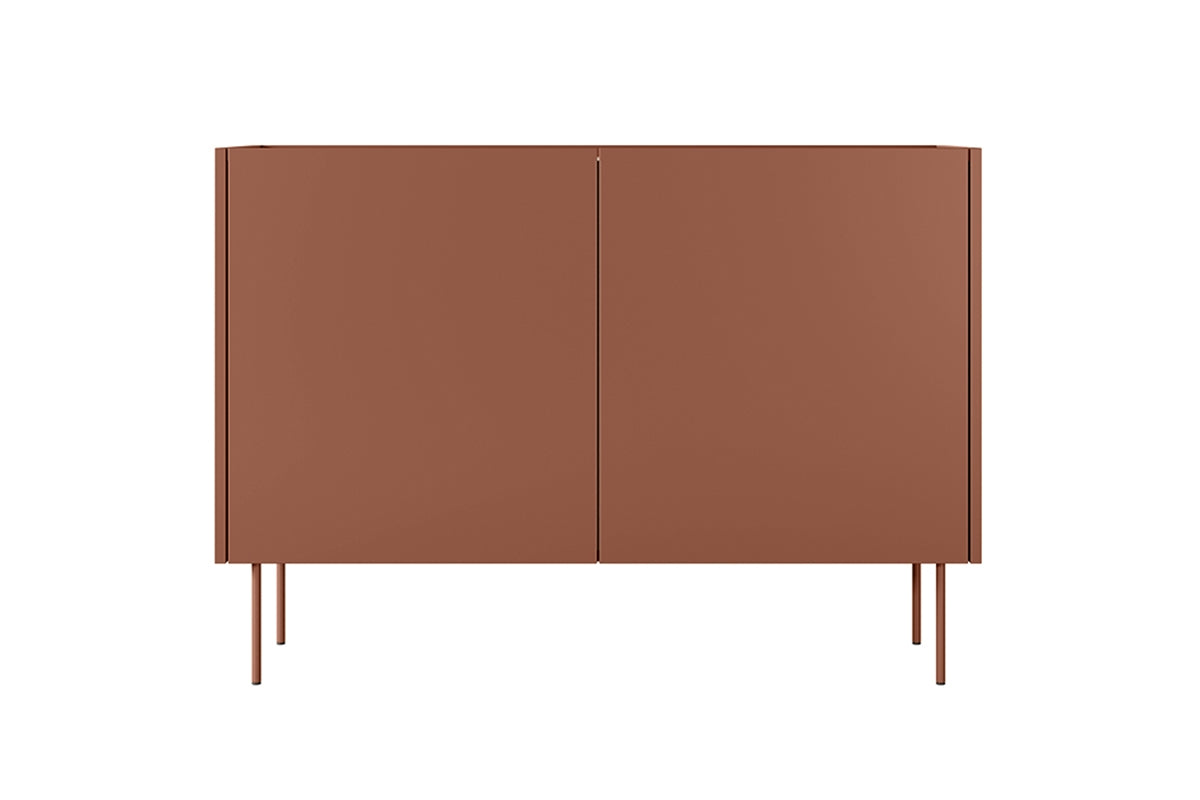 Kommode Desin 120cm, 2 Türen und 2 Schubladen, Material: MDF