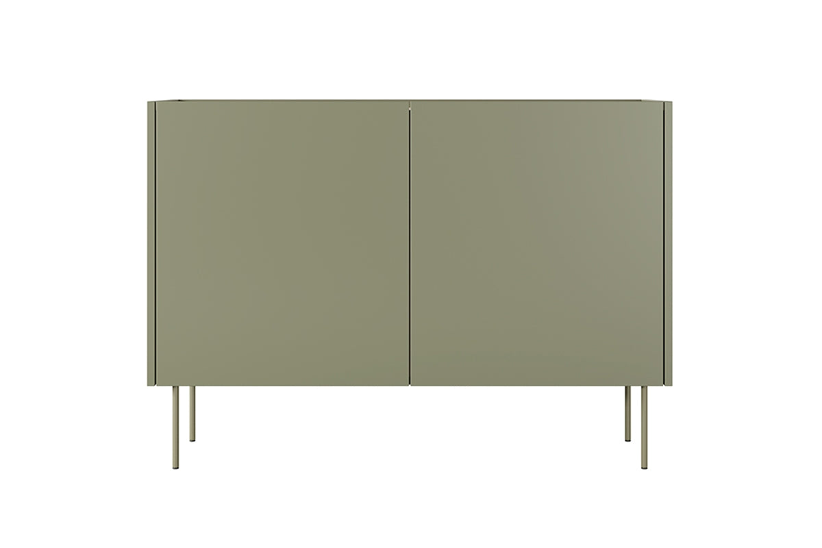 Kommode Desin 120cm, 2 Türen und 2 Schubladen, Material: MDF