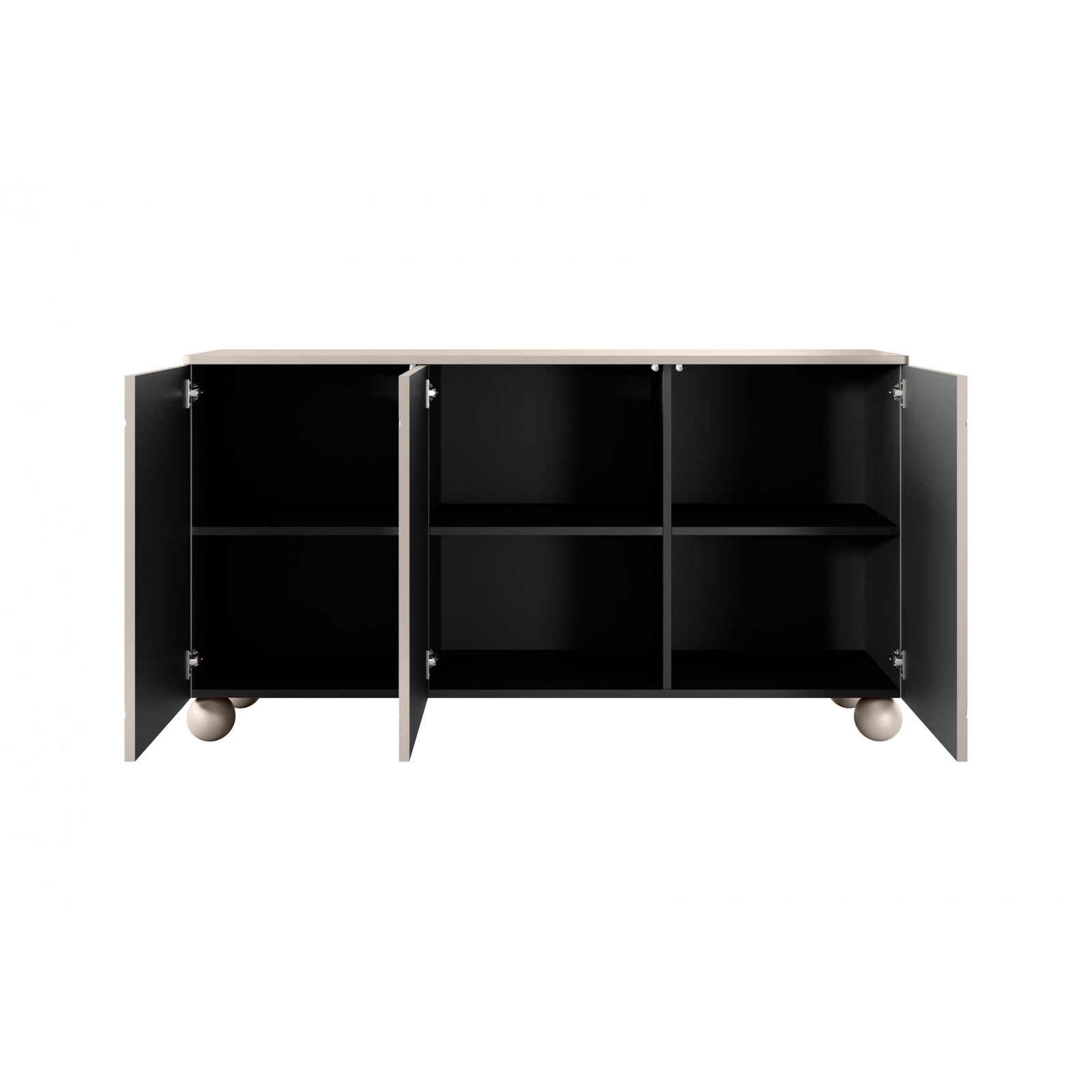 Sonatia Kommode 150cm, 3 Türen, Material: MDF