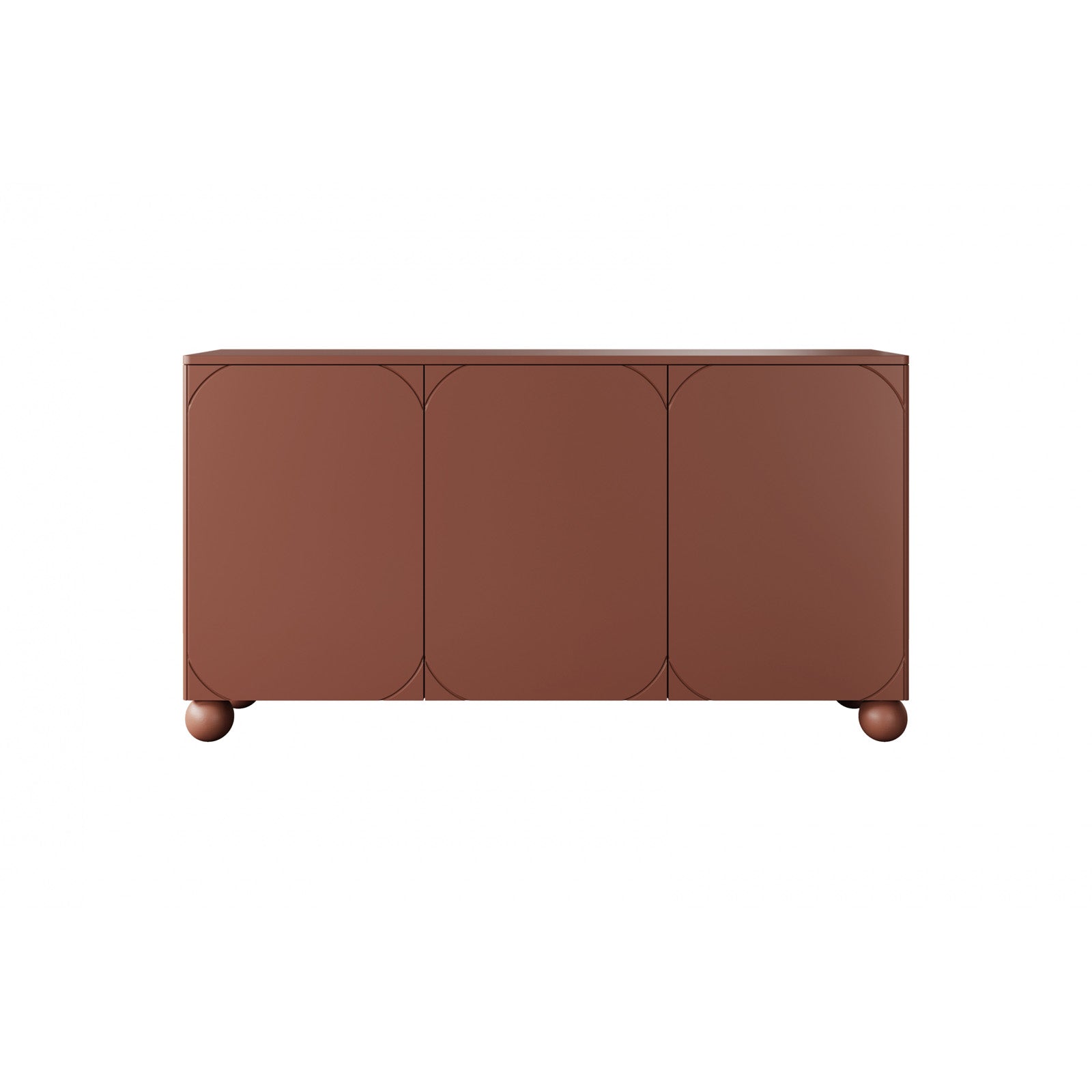 Sonatia Kommode 150cm, 3 Türen und 4 Schubladen, Material: MDF