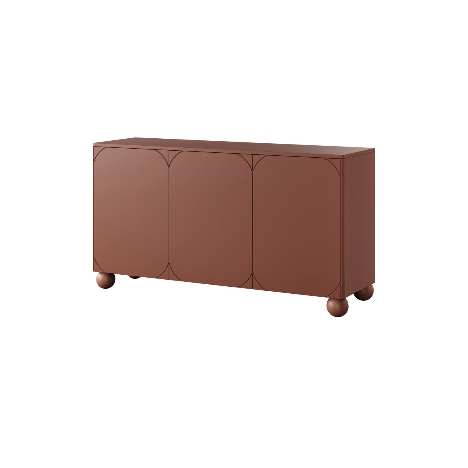 Sonatia Kommode 150cm, 3 Türen und 2 Schubladen, Material: MDF