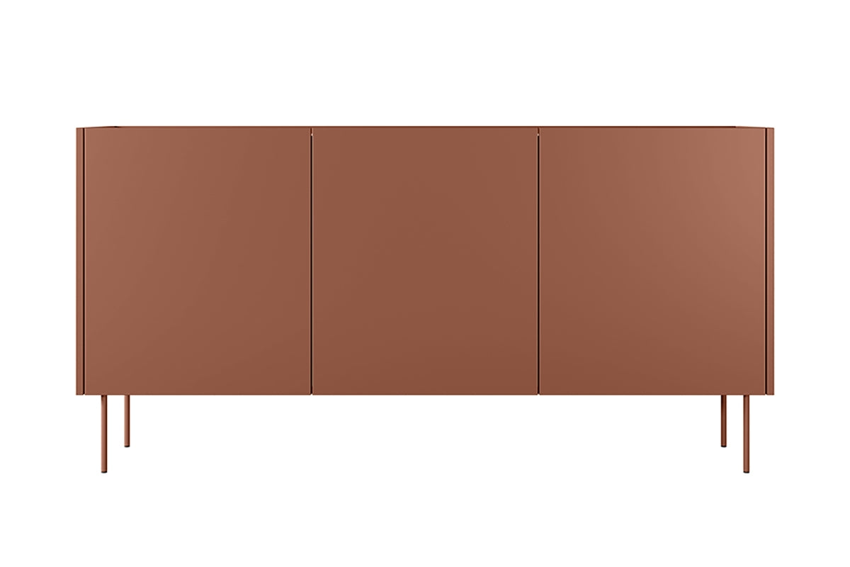 Kommode Desin 170cm, 3 Türen und 4 Schubladen, Material: MDF