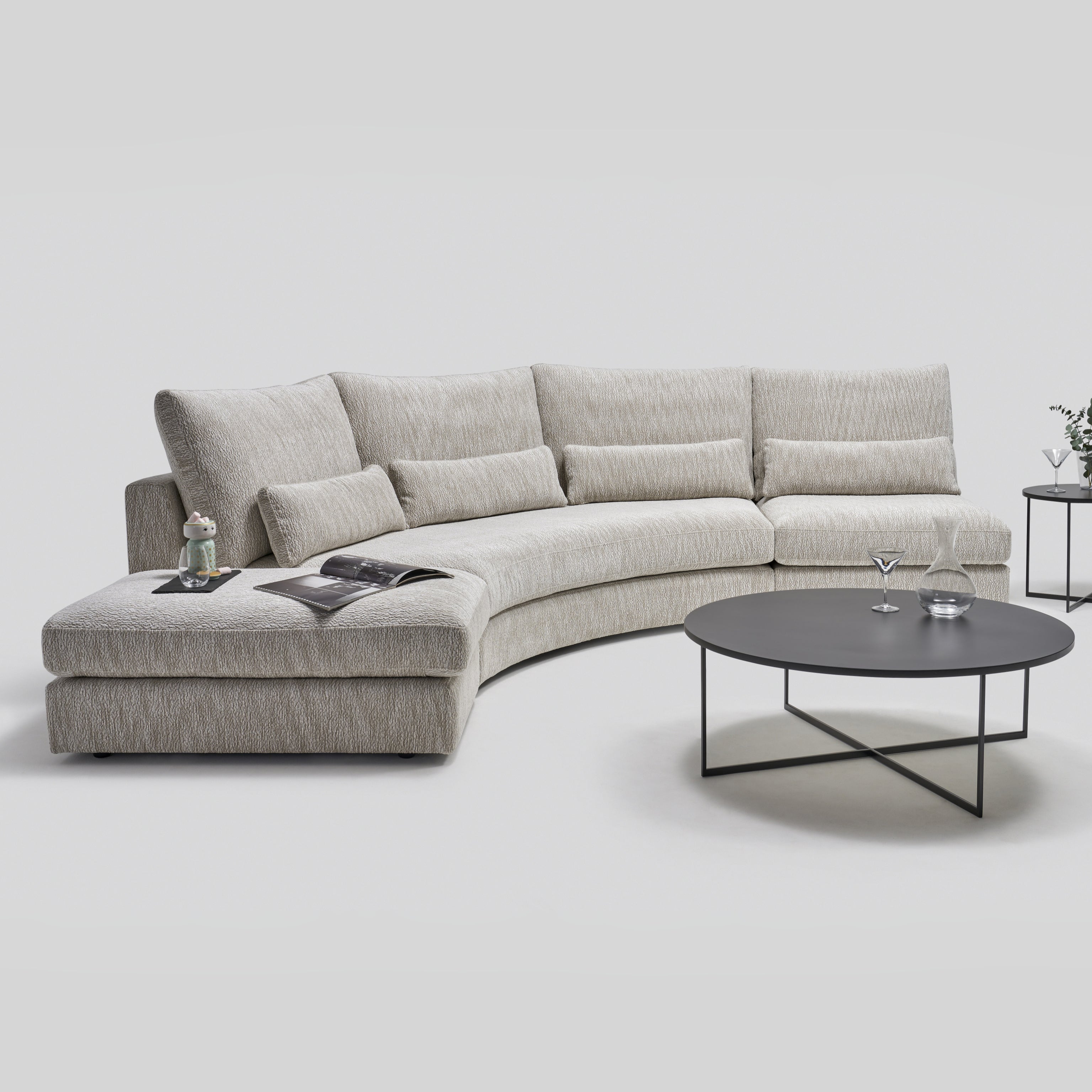 Modulare Garnitur Columbus, Material: Auswahl möglich