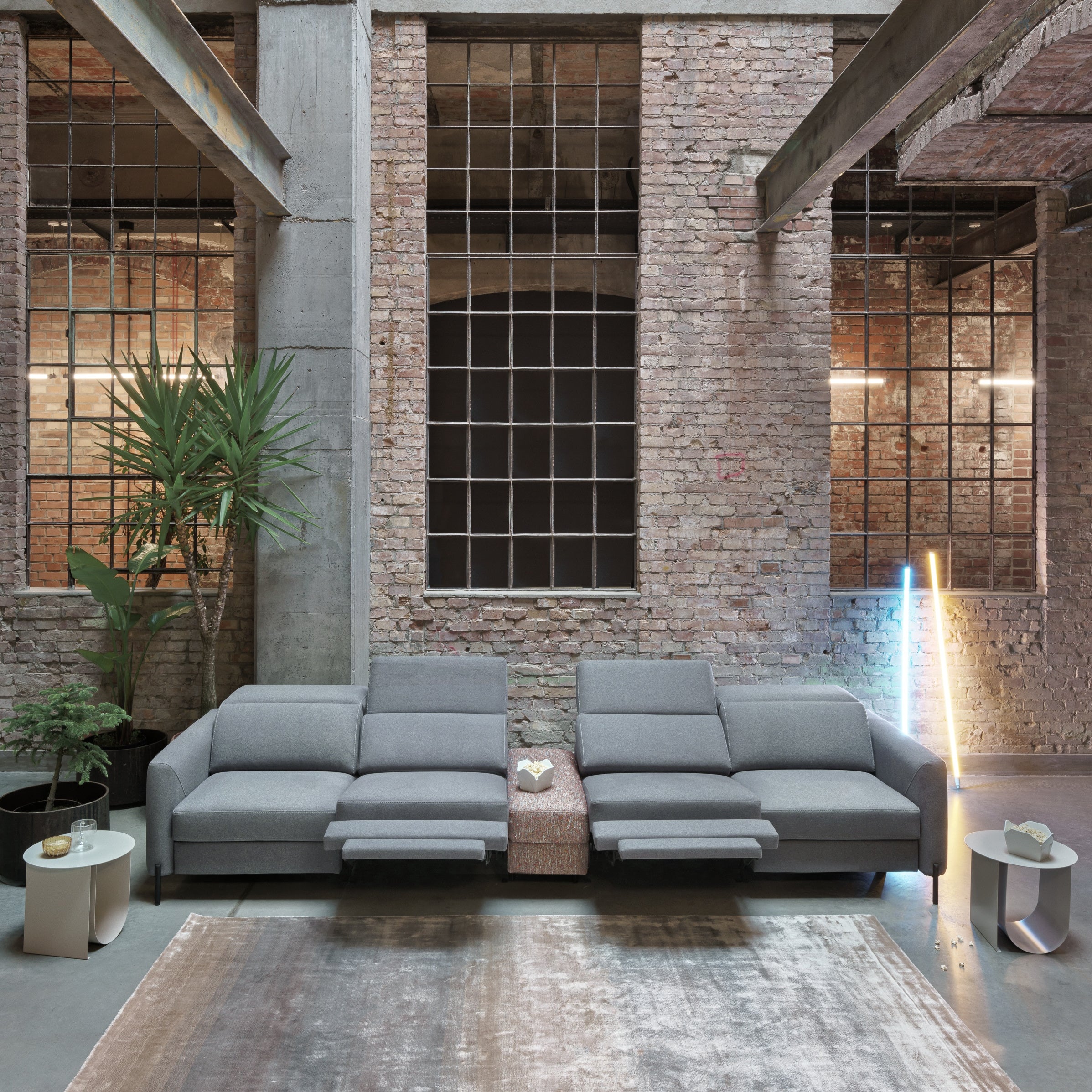 Modulares Sofa Swing, Material: Auswahl möglich