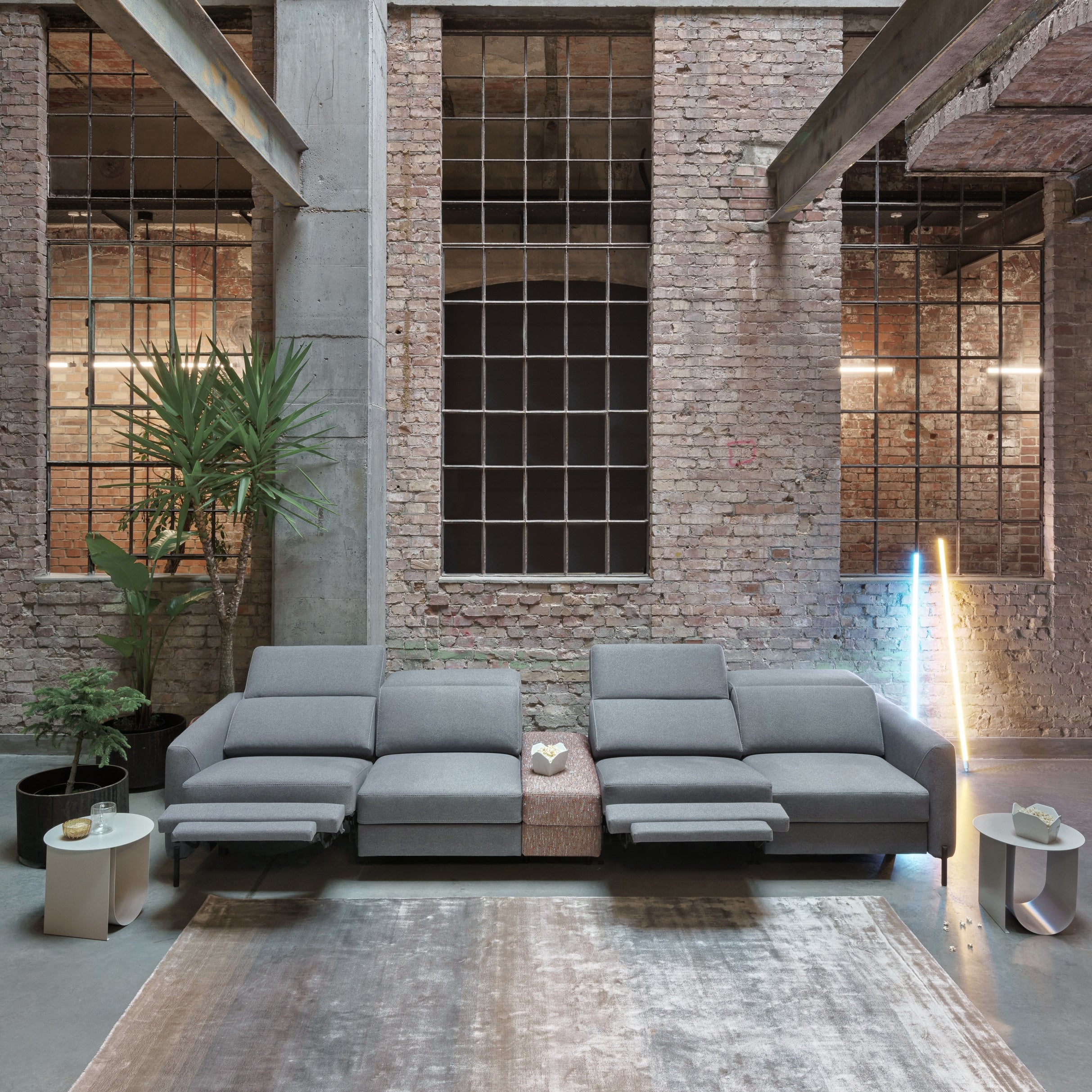 Modulares Sofa Swing, Material: Auswahl möglich