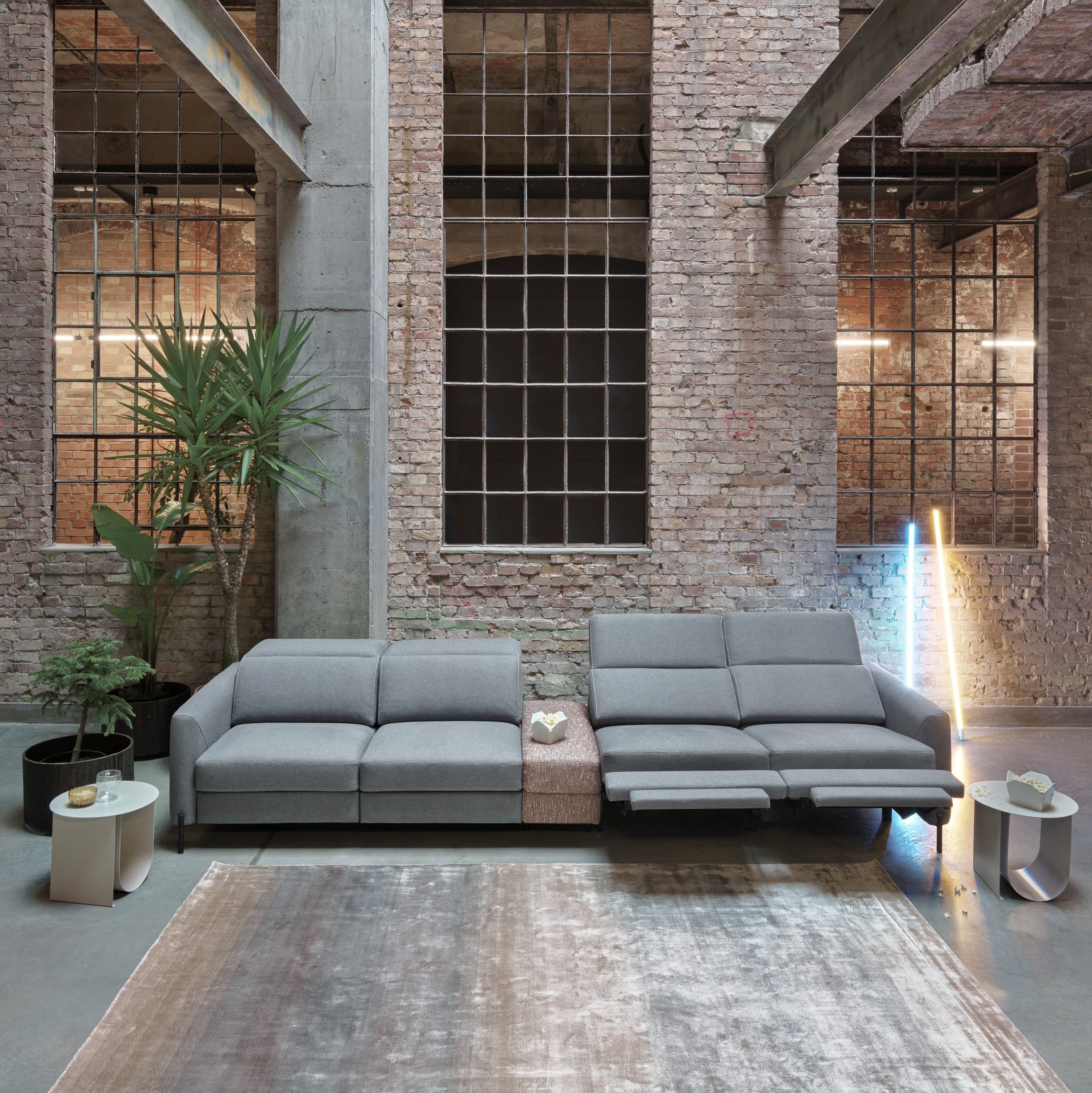 Modulares Sofa Swing, Material: Auswahl möglich