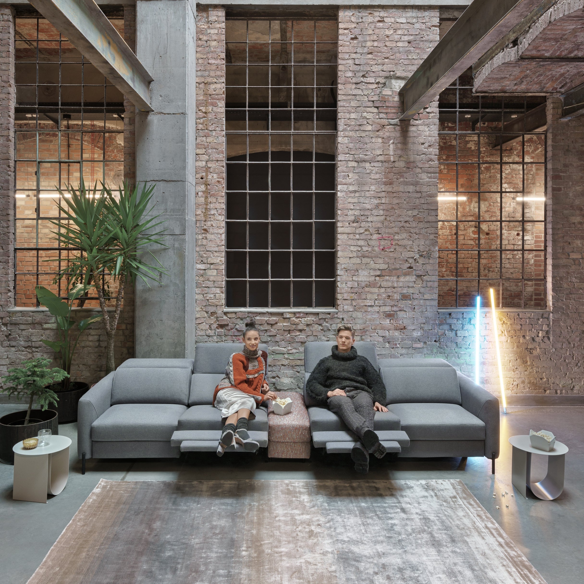 Modulares Sofa Swing, Material: Auswahl möglich