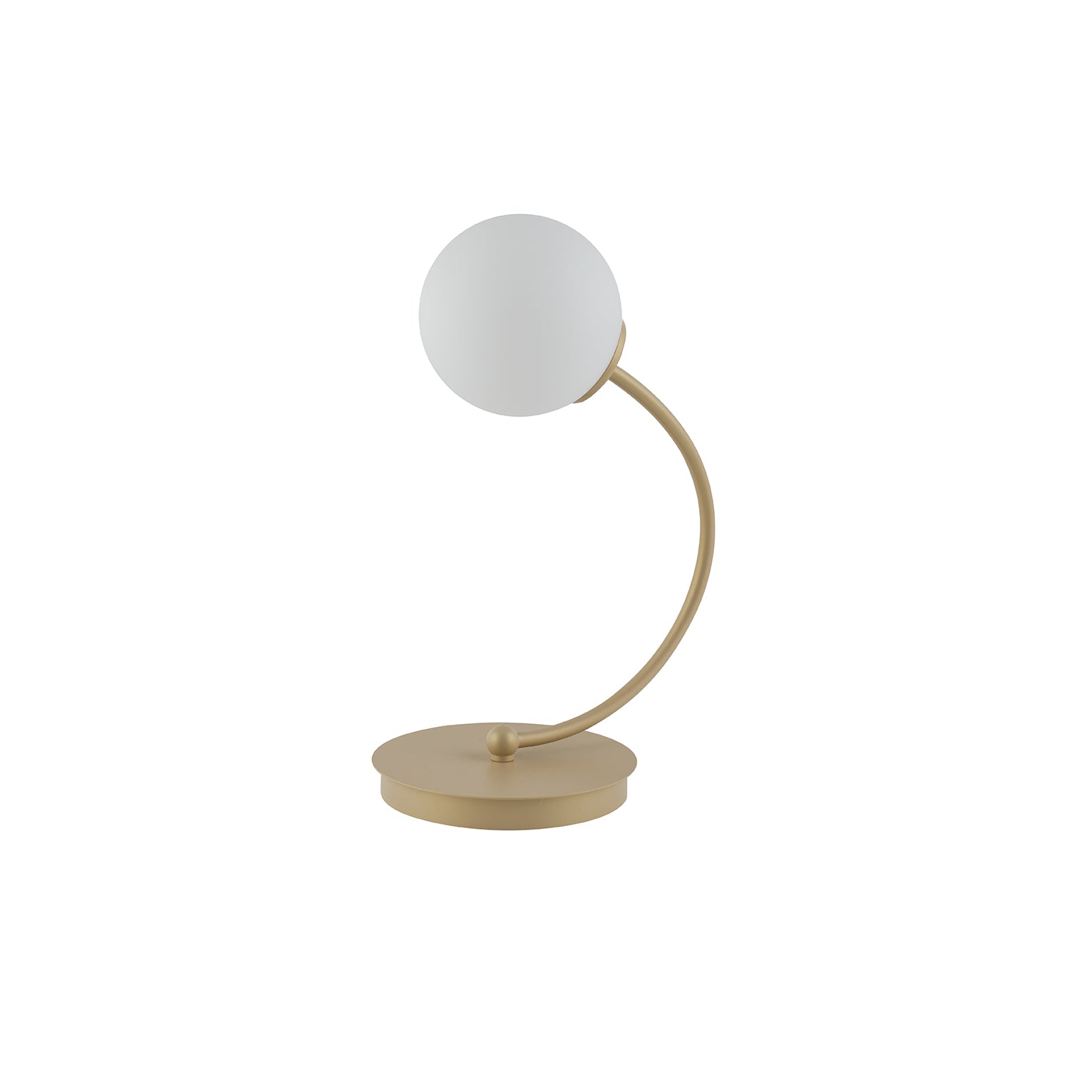 Tischleuchte aus Samt