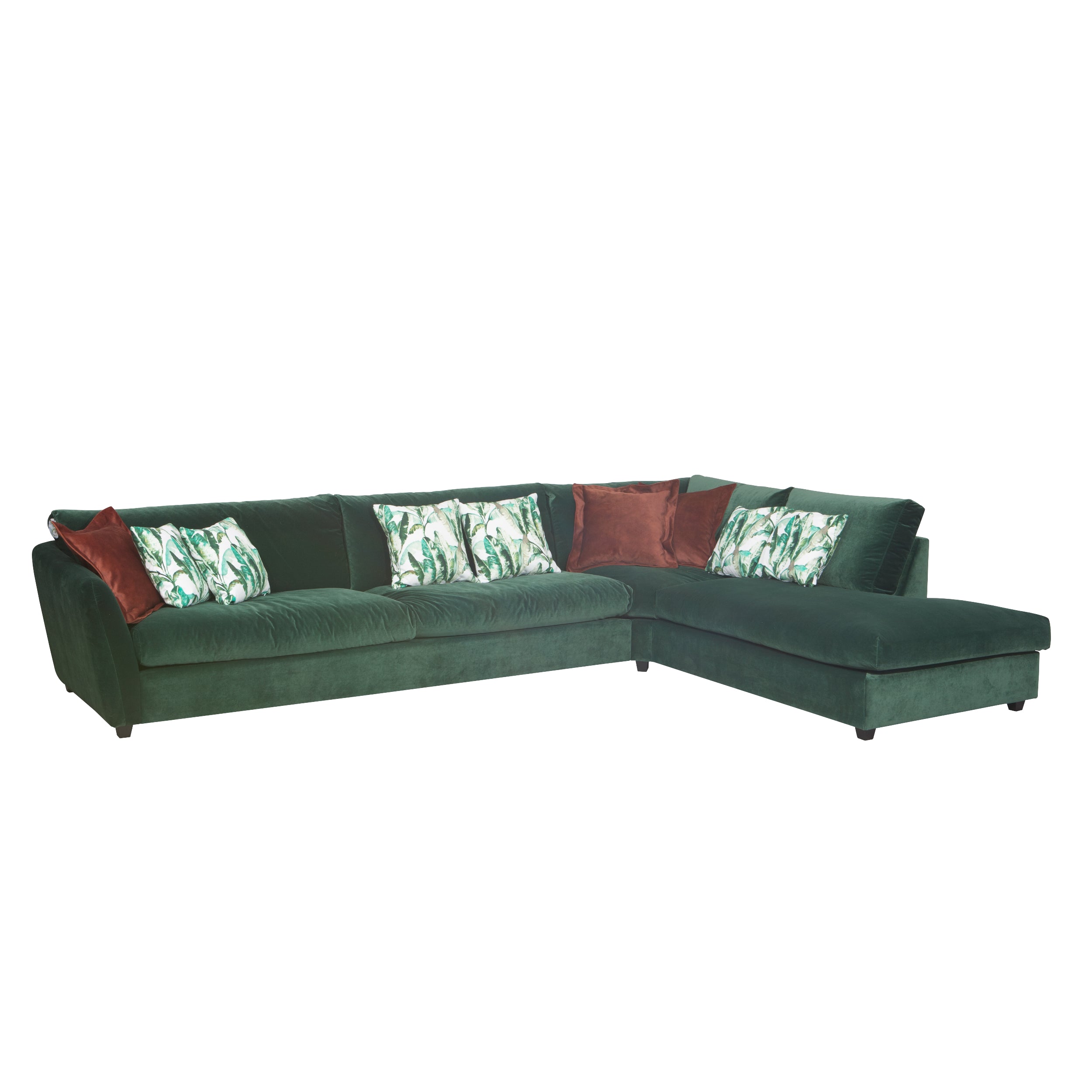 Modulare Garnitur Latifa, Material: Auswahl möglich