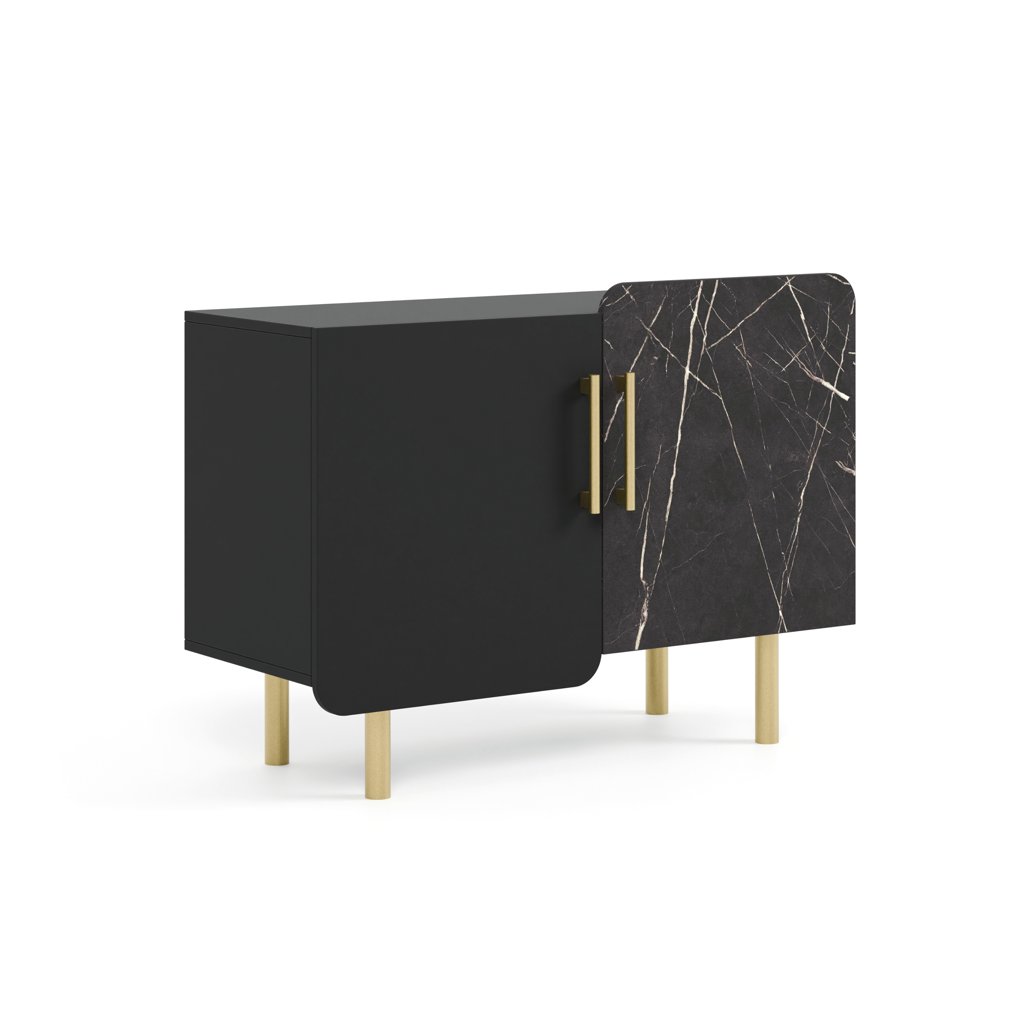 Kommode Livio 110x42cm, Material: Laminierte Platte