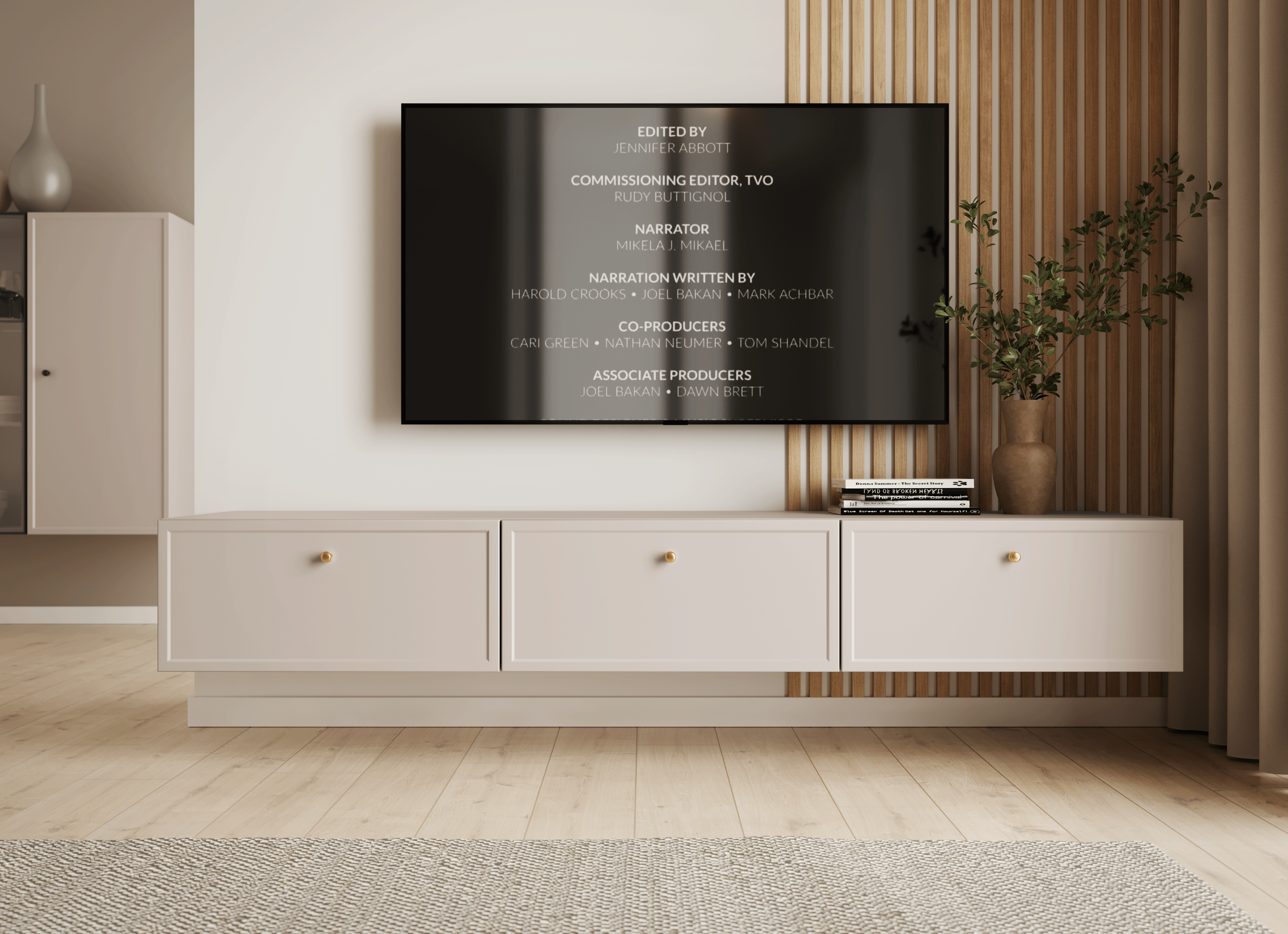 TV-Kommode Lorini 200cm, Material: MDF