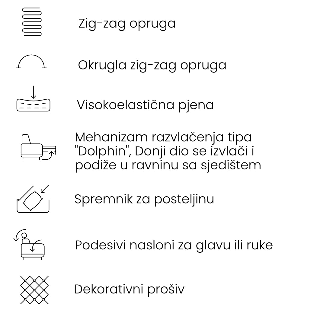 Ecksofa Lugano I, 276x174cm, Material: Auswahl möglich