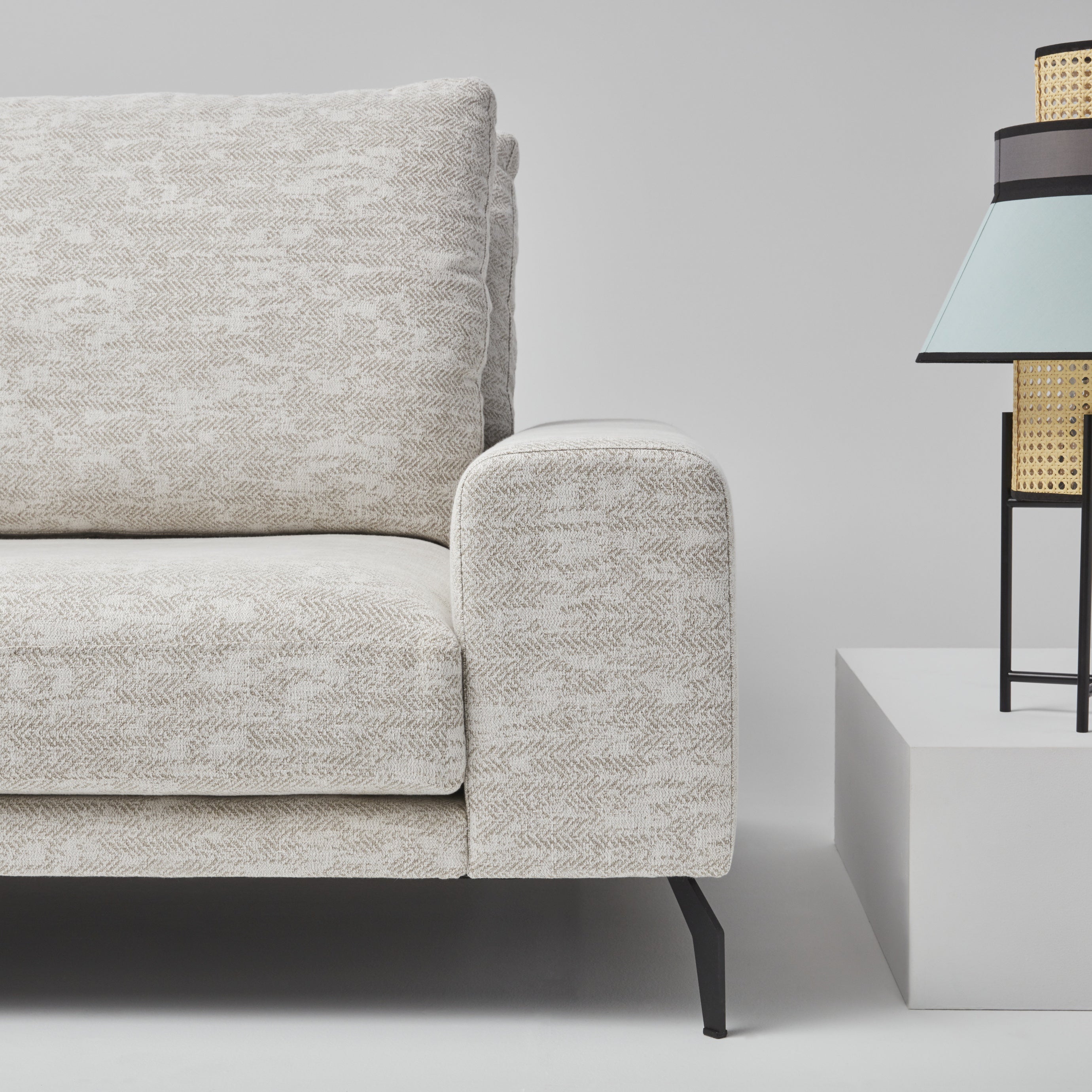 Modulare Garnitur Manhattan, Material: Auswahl möglich