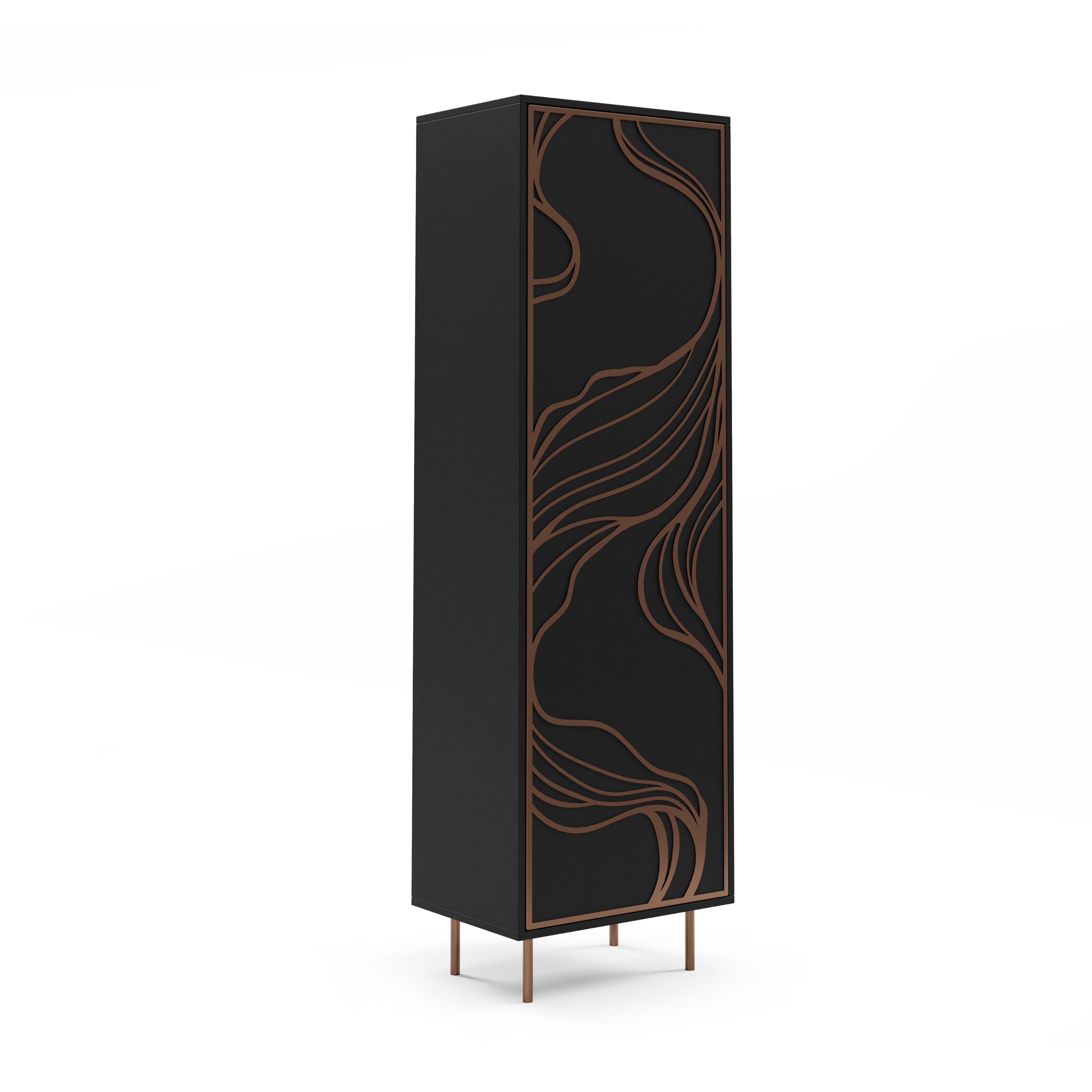 Maris Vitrine 200x60cm, Material: Laminierte Platte
