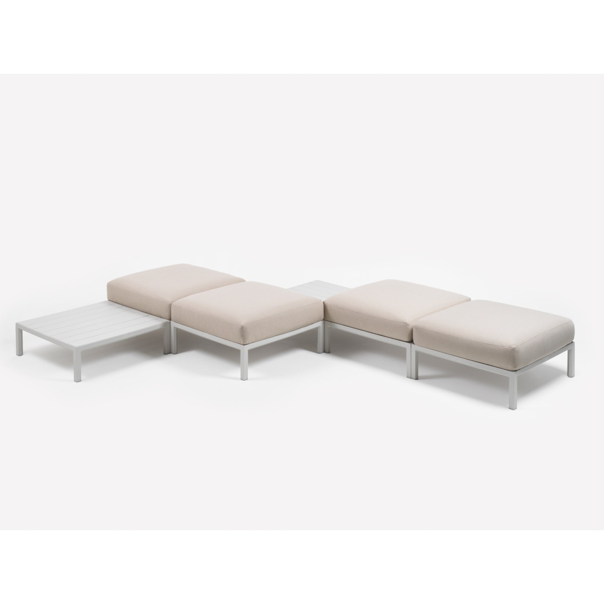 Outdoor-Hocker Maximo 80x80 cm