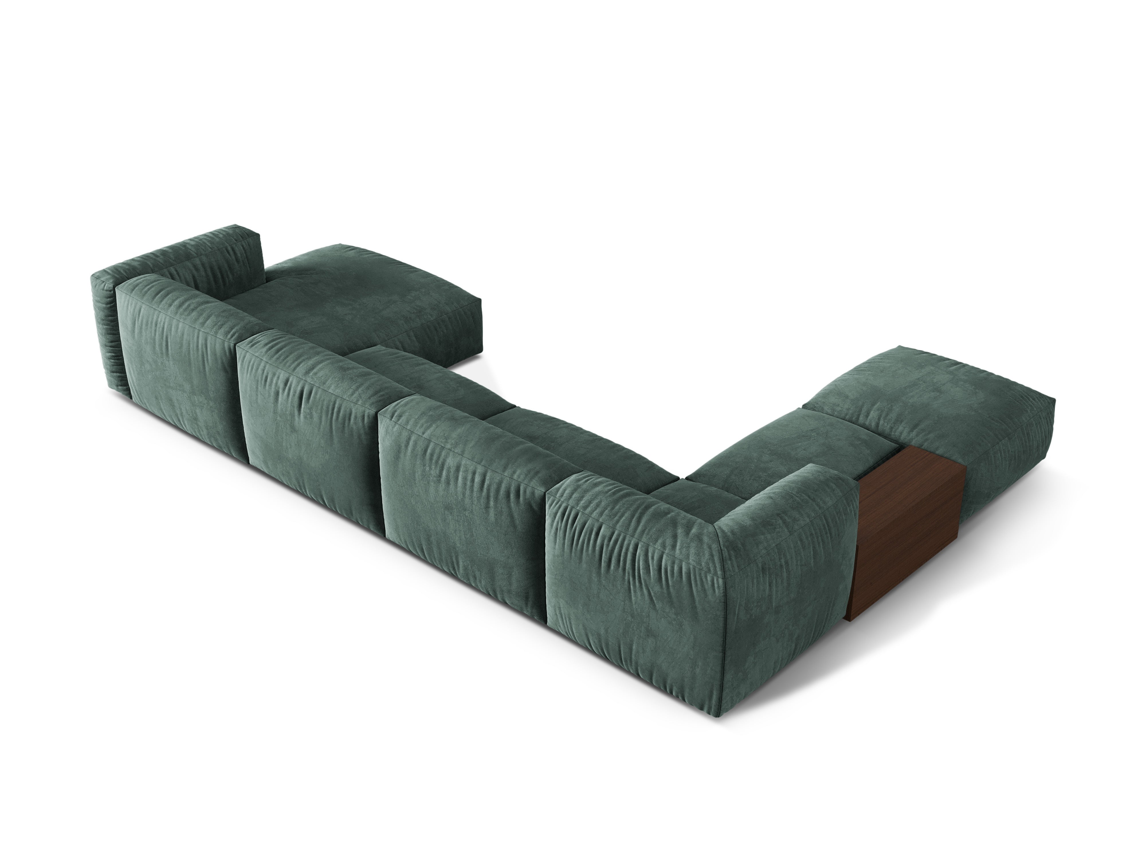 Sofa Martina, 406x280cm, Material: Samt