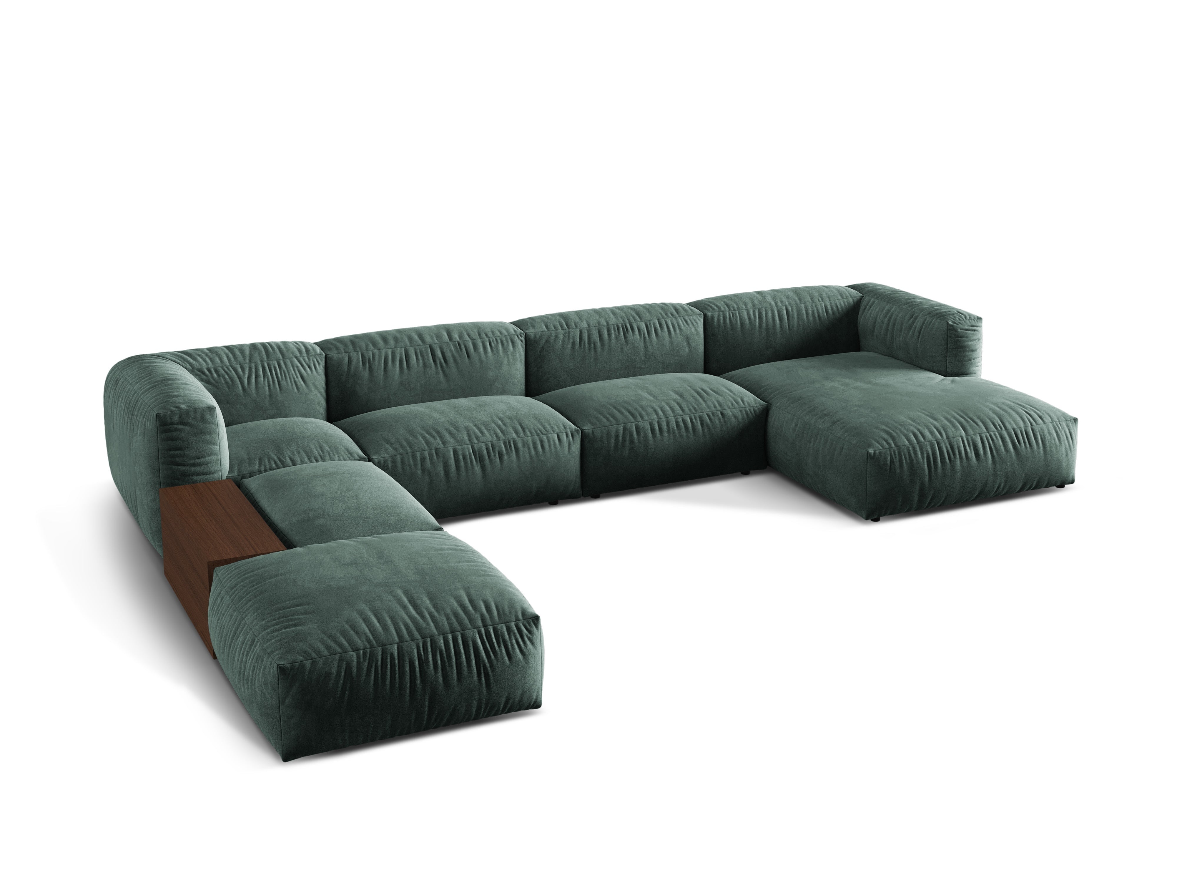 Sofa Martina, 406x280cm, Material: Samt
