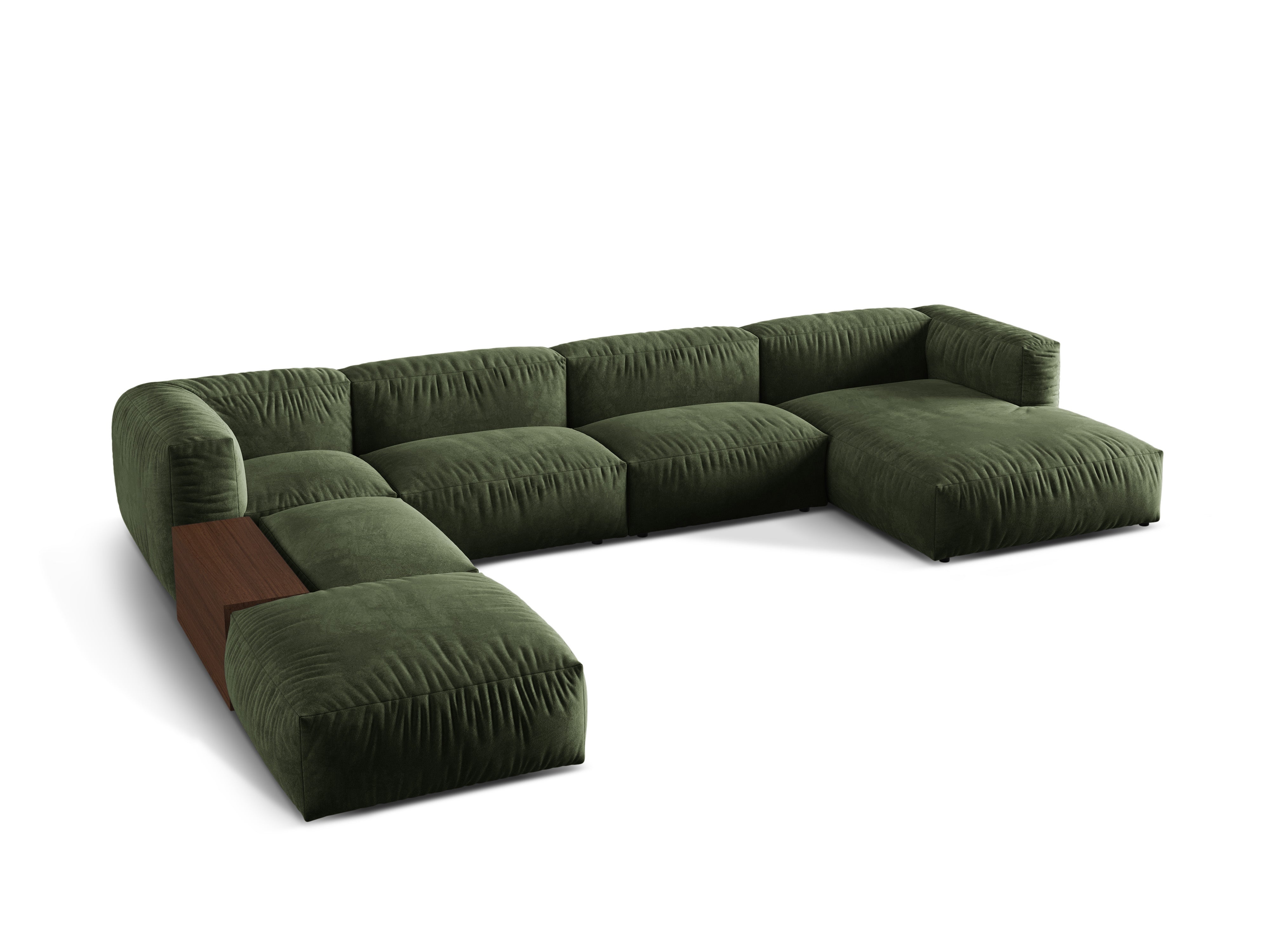 Sofa Martina, 406x280cm, Material: Samt