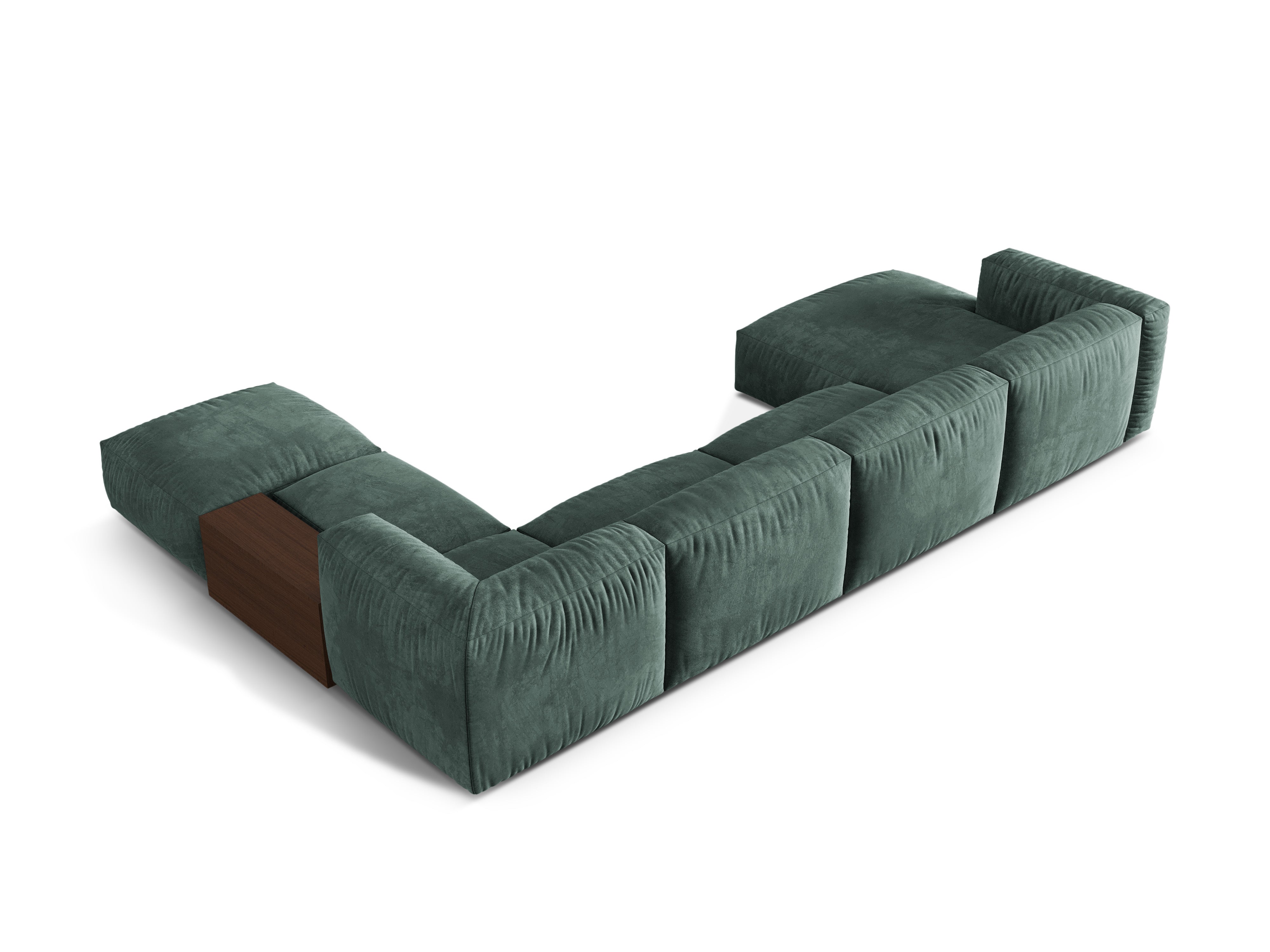 Sofa Martina, 406x280cm, Material: Samt