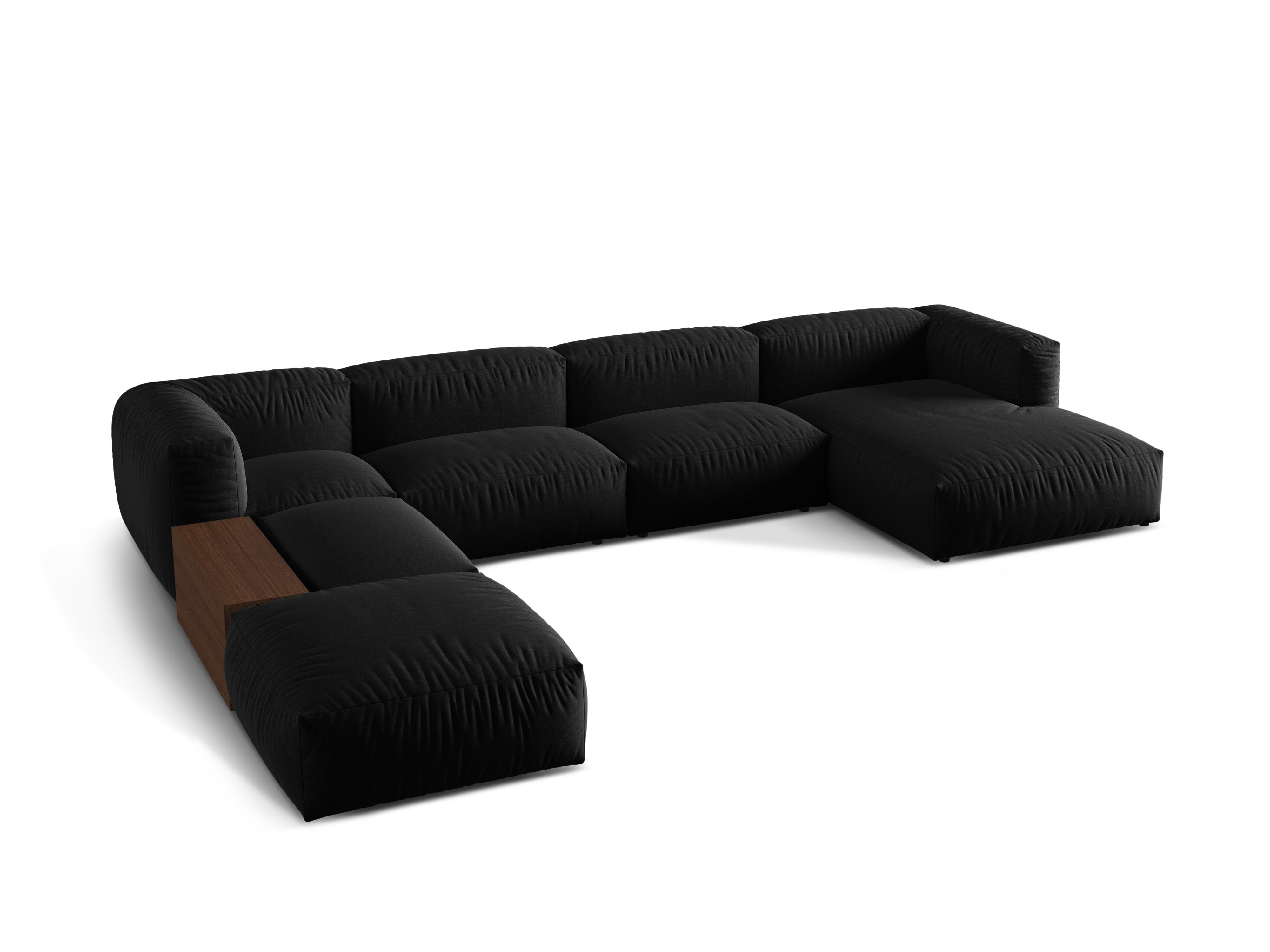 Sofa Martina, 406x280cm, Material: Strukturstoff