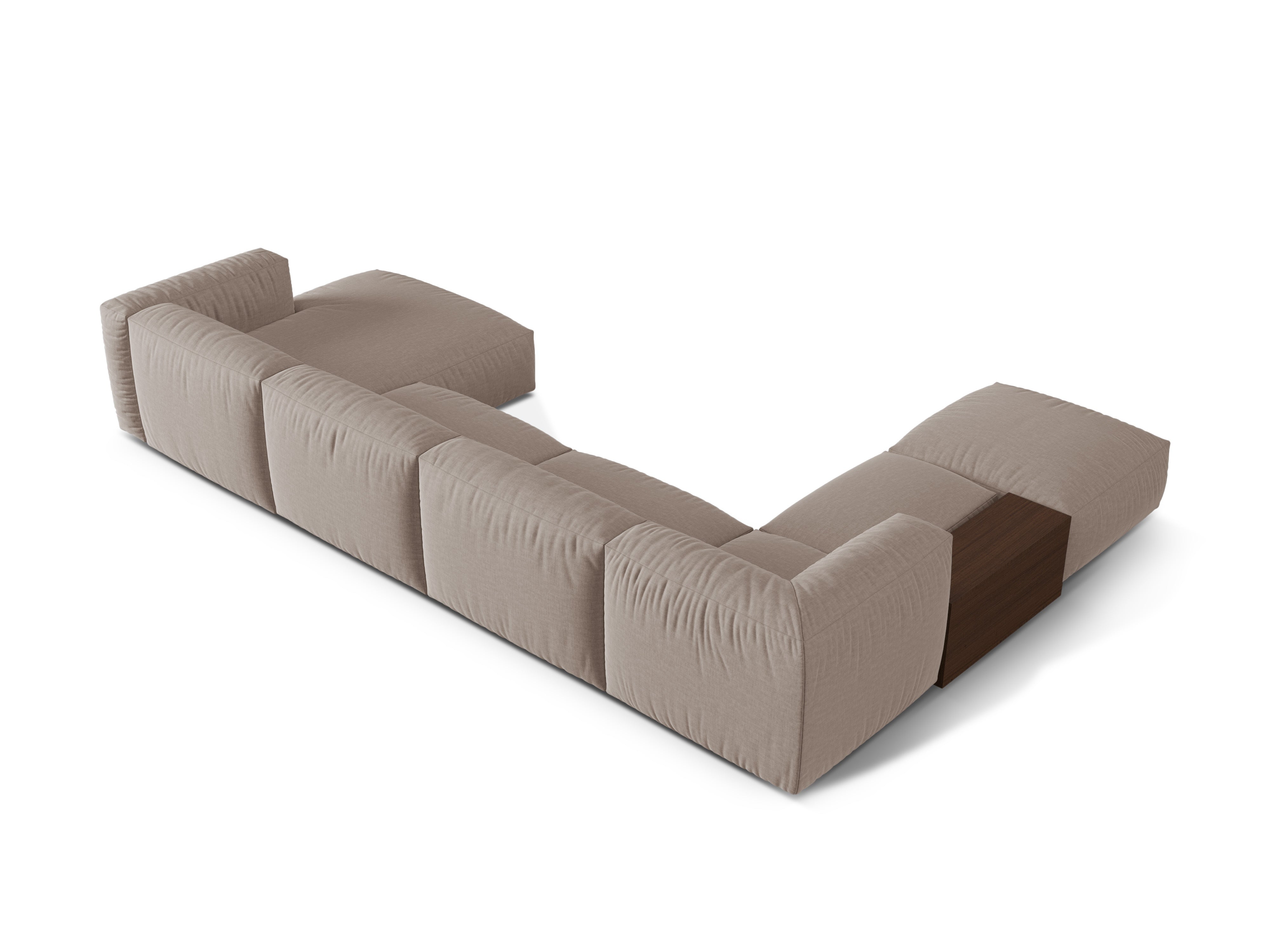 Sofa Martina, 406x280cm, Material: Strukturstoff