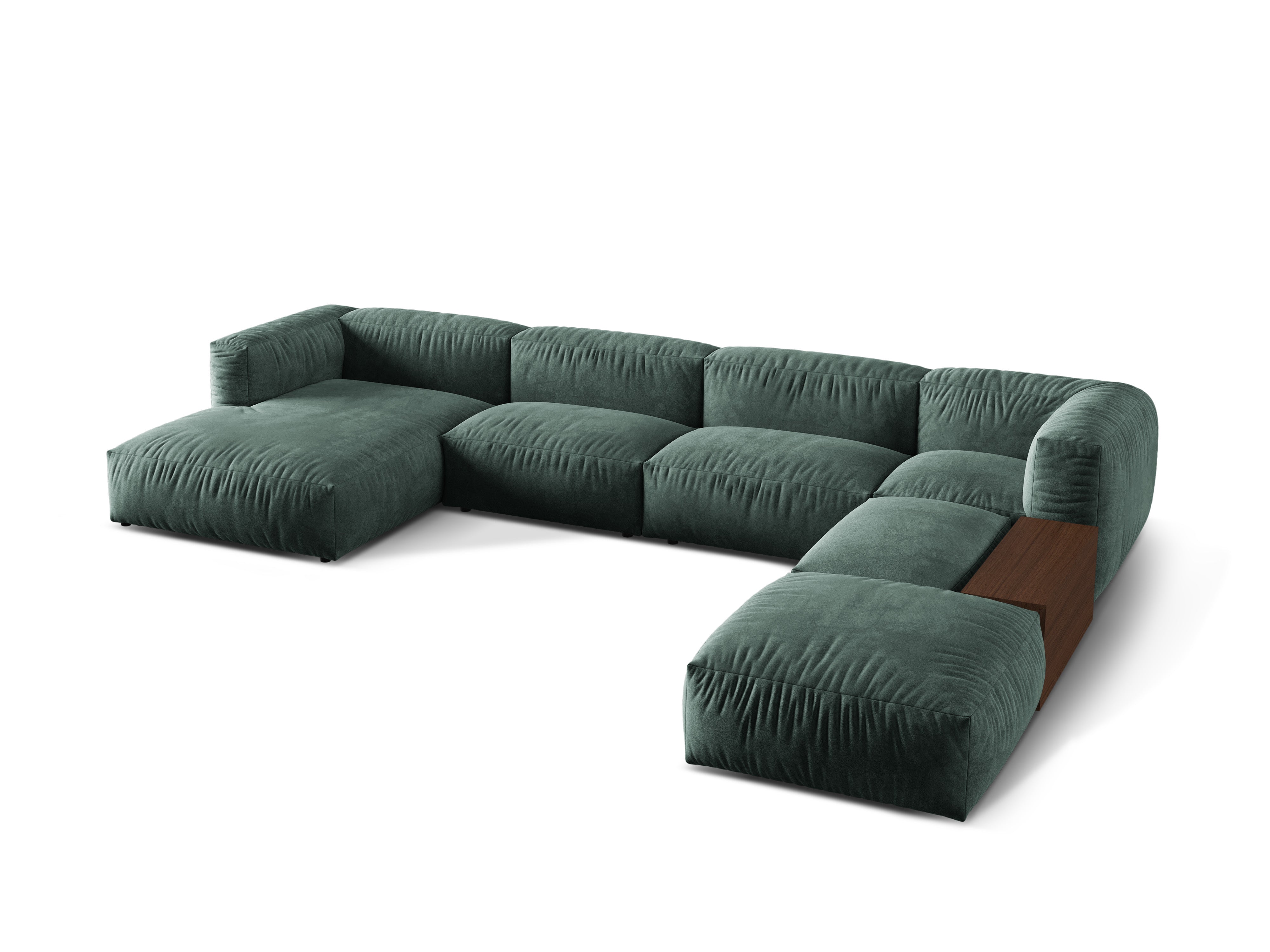 Sofa Martina, 406x280cm, Material: Samt