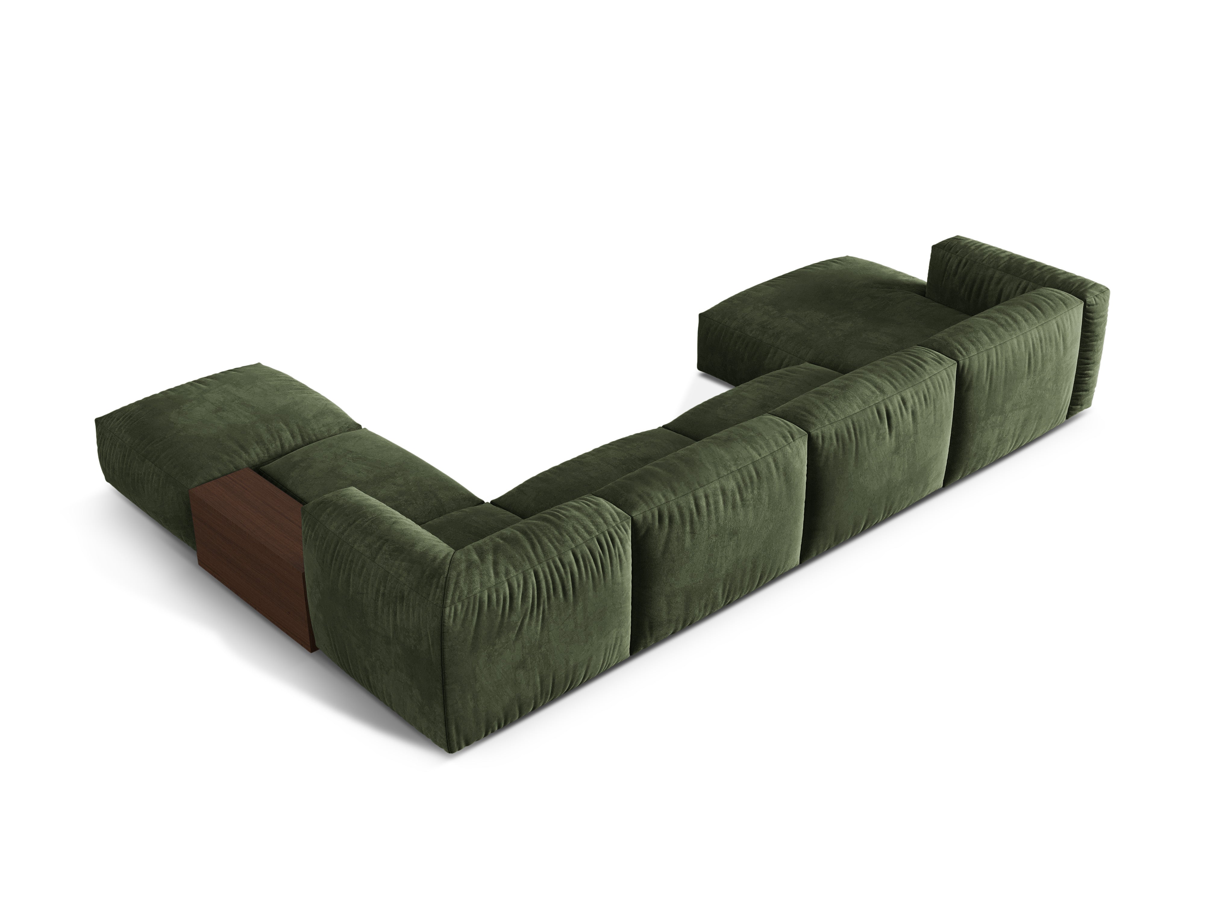 Sofa Martina, 406x280cm, Material: Samt