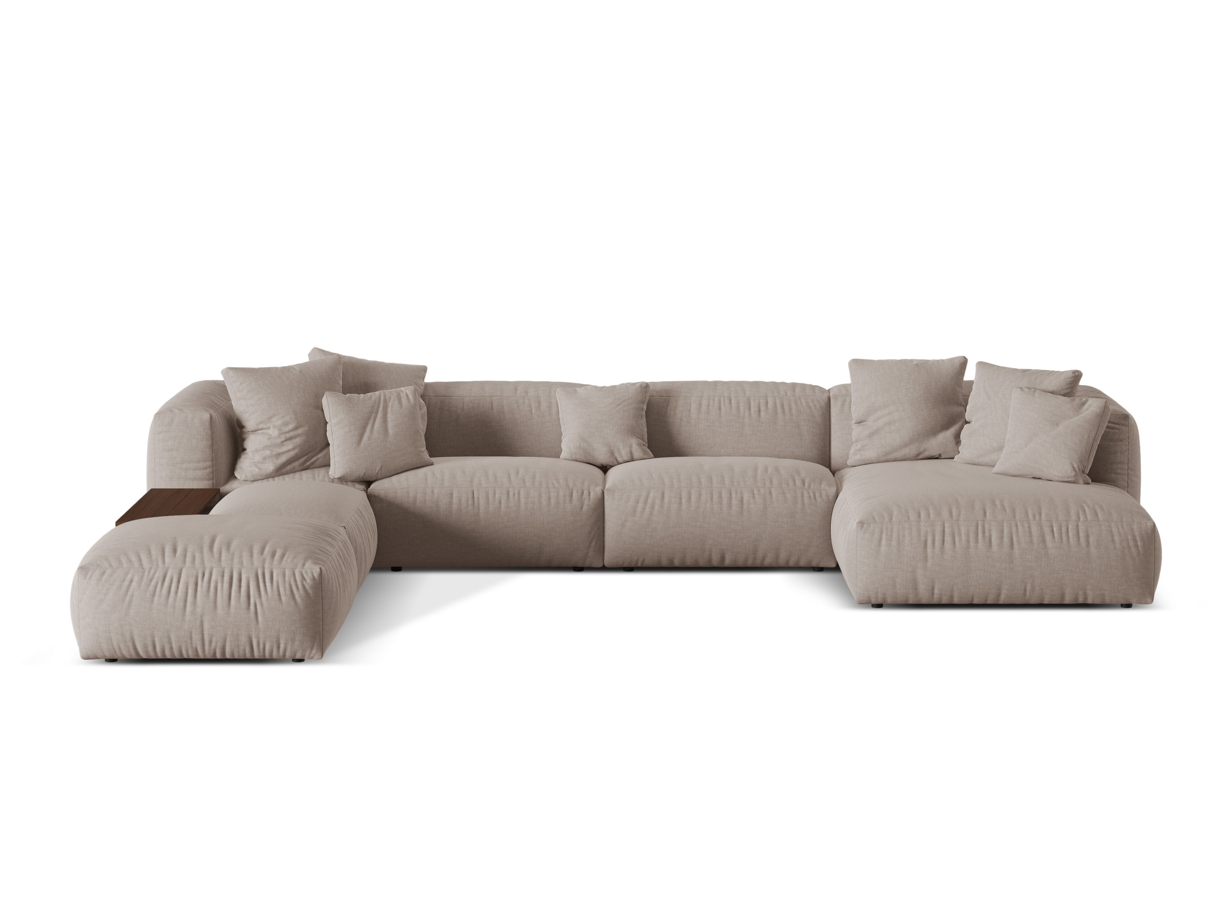 Sofa Martina, 406x280cm, Material: Strukturstoff