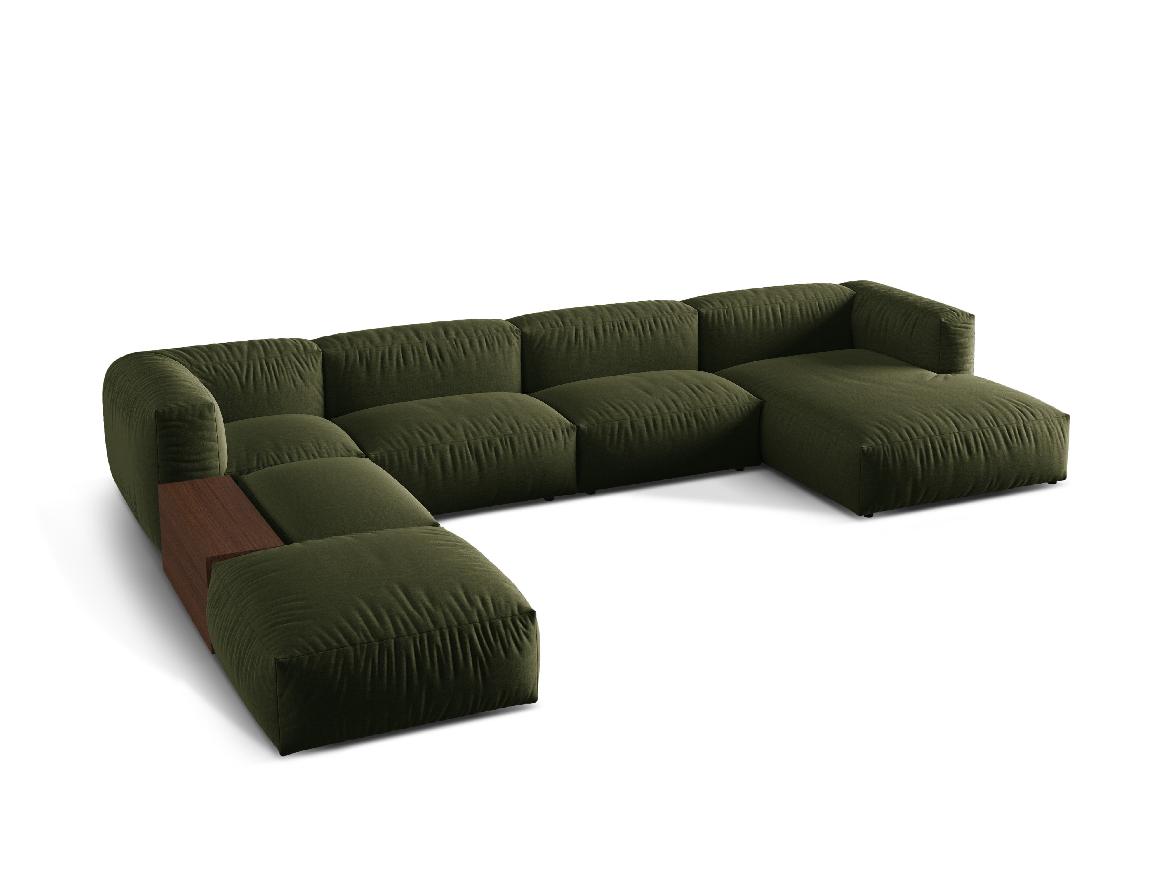 Sofa Martina, 406x280cm, Material: Strukturstoff