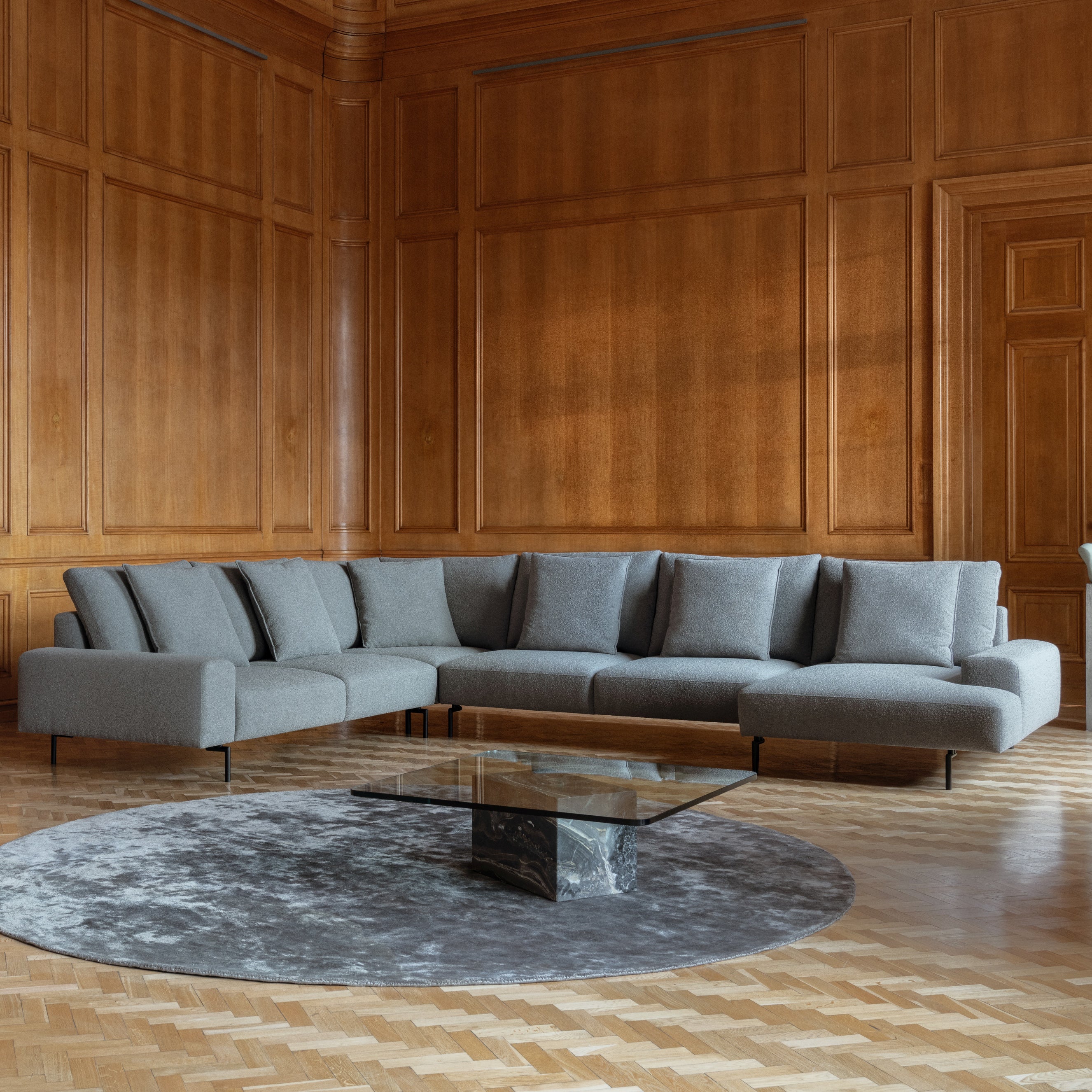 Modulare Garnitur Miami, Material: Auswahl möglich