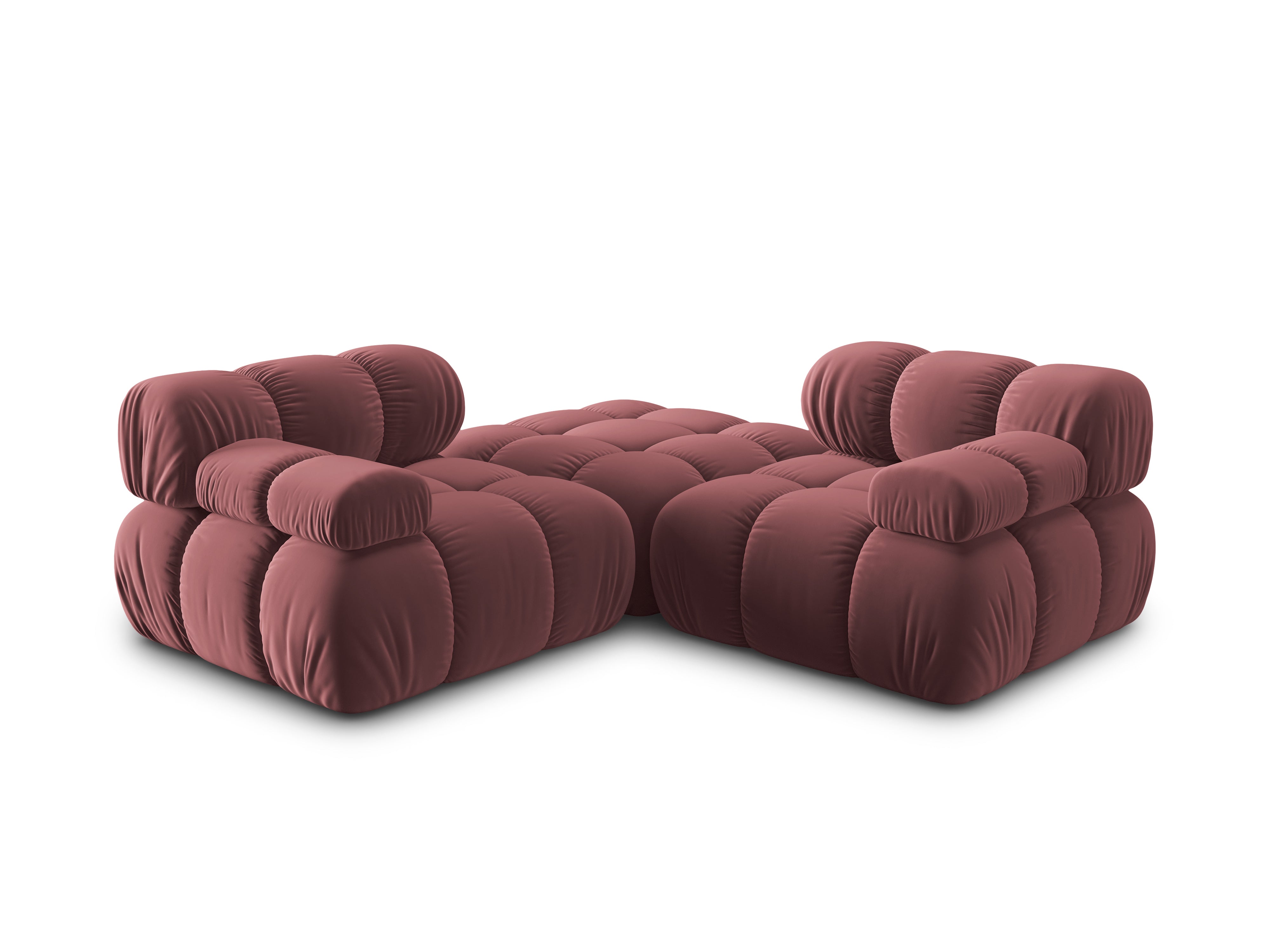 Modulares Sofa Bellis 188x188cm, Material: Samt