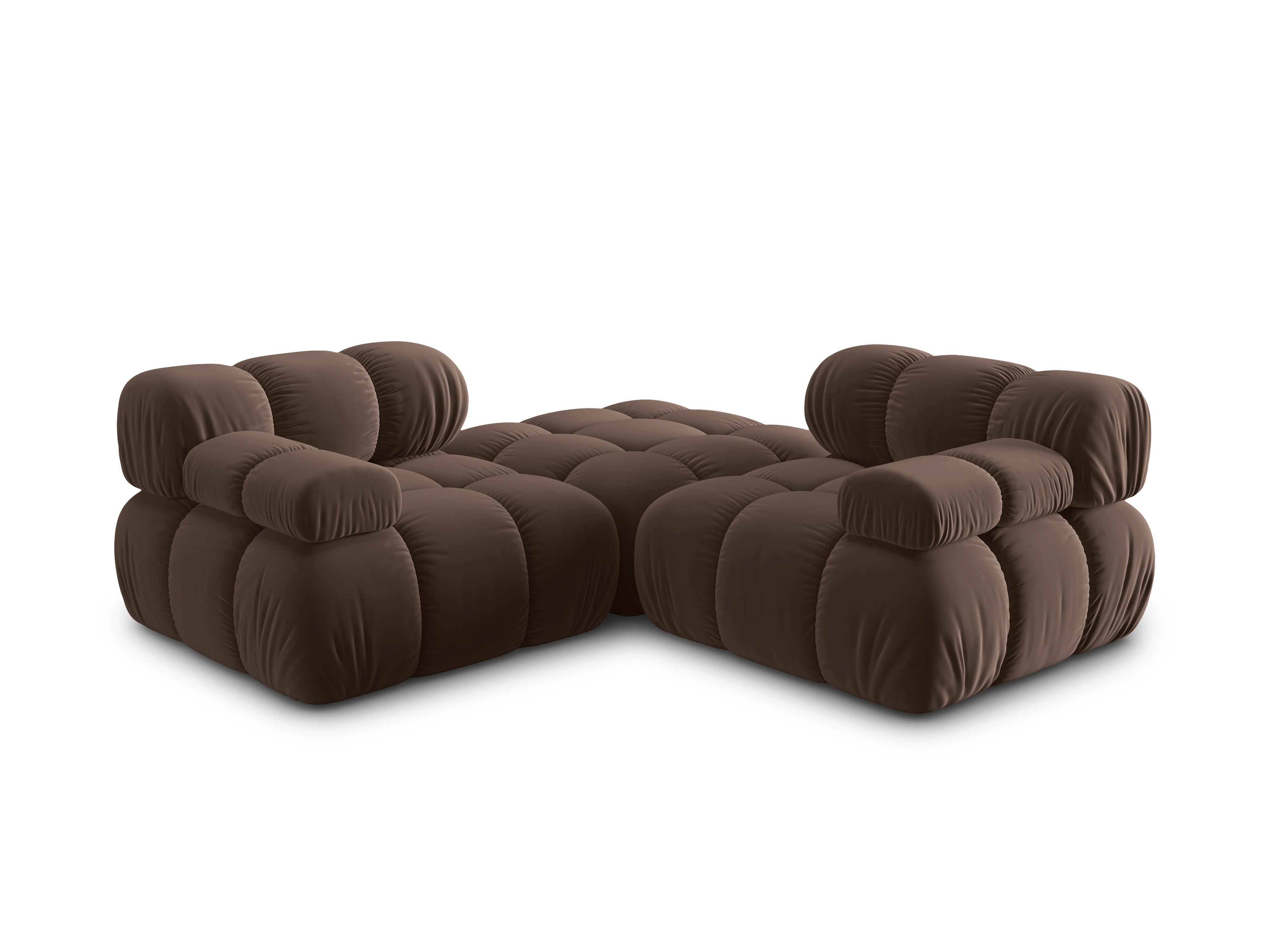 Modulares Sofa Bellis 188x188cm, Material: Samt