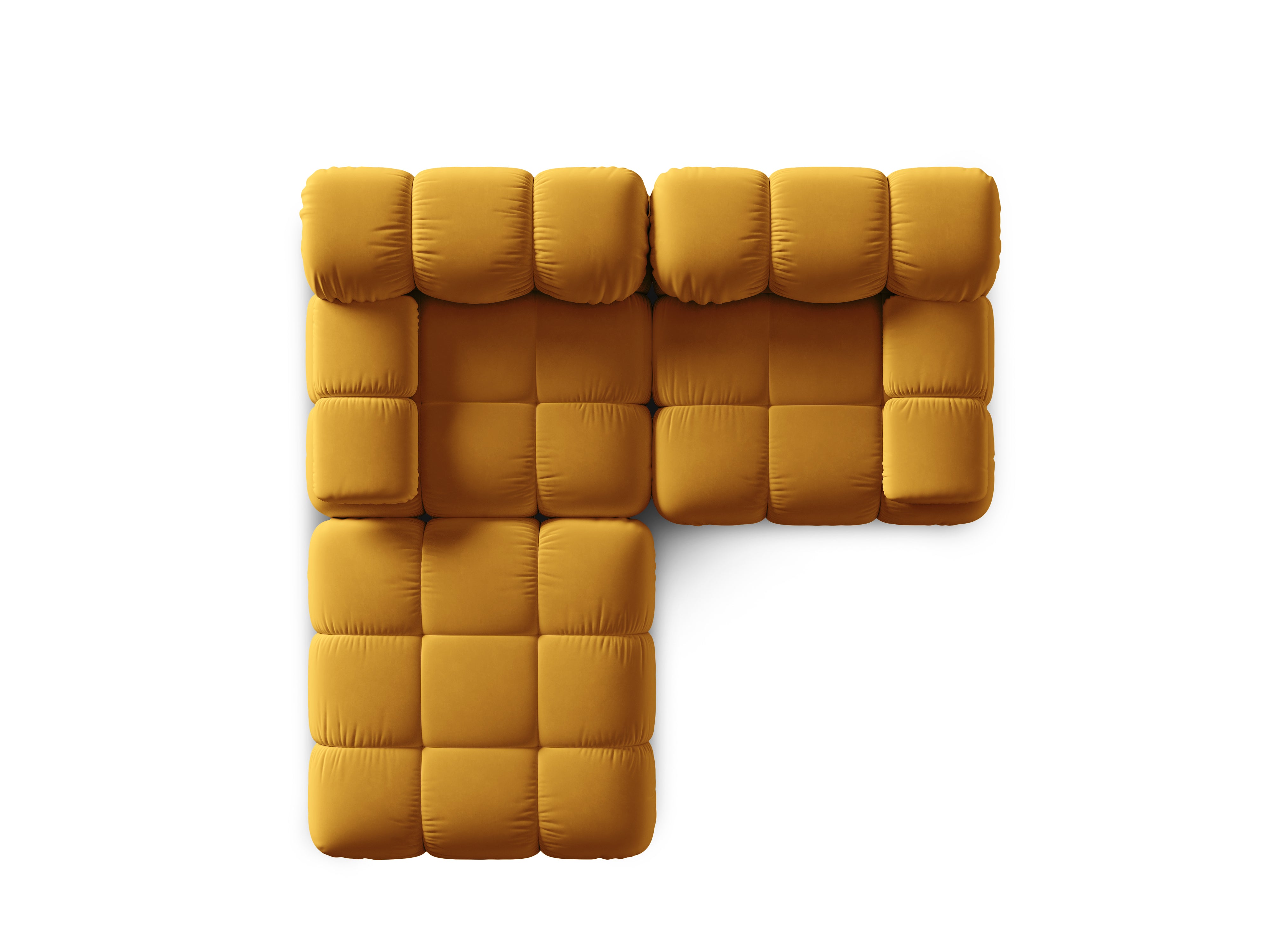Modulares Sofa Bellis 188x188cm, Material: Samt
