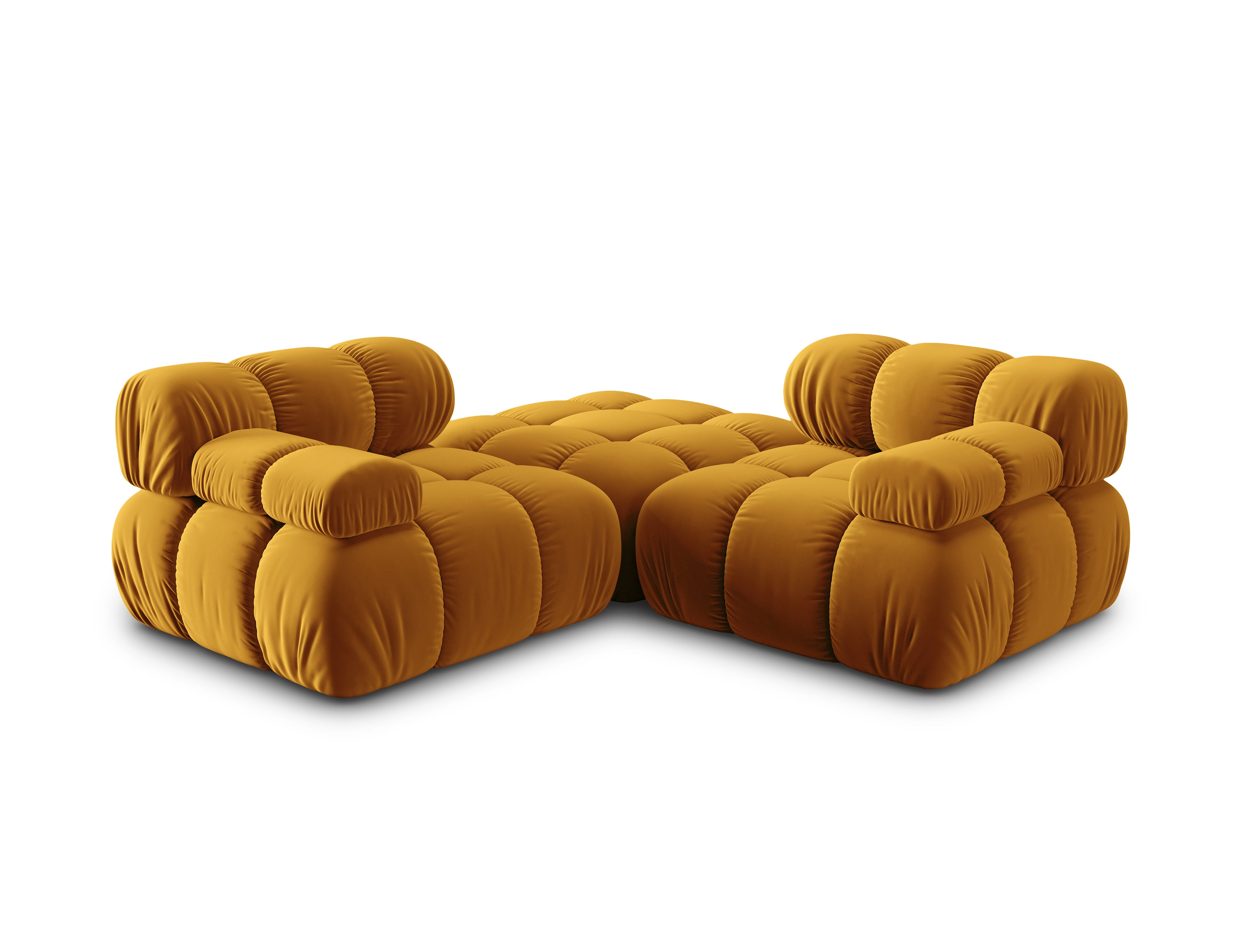 Modulares Sofa Bellis 188x188cm, Material: Samt
