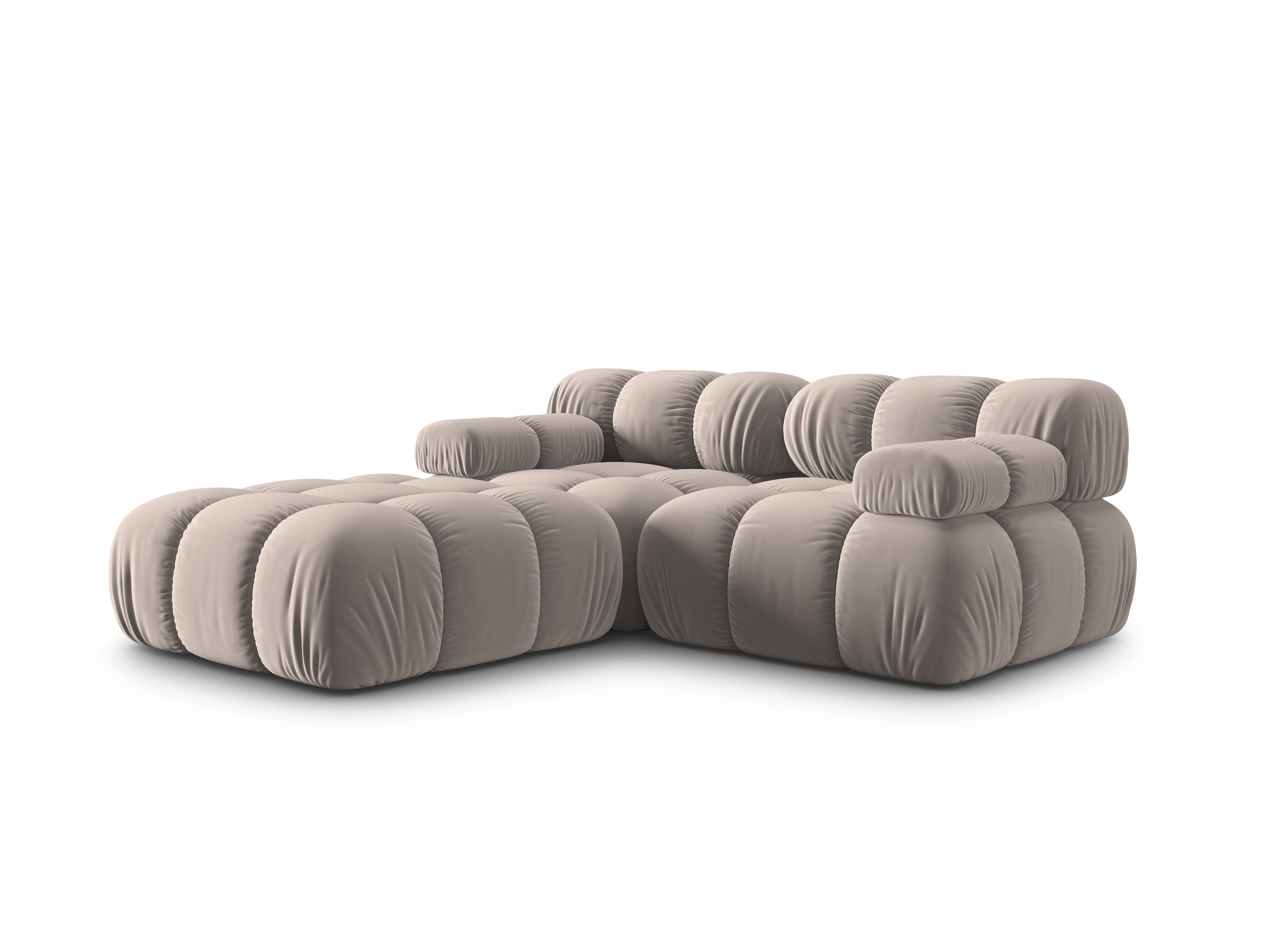 Modulares Sofa Bellis 188x188cm, Material: Samt