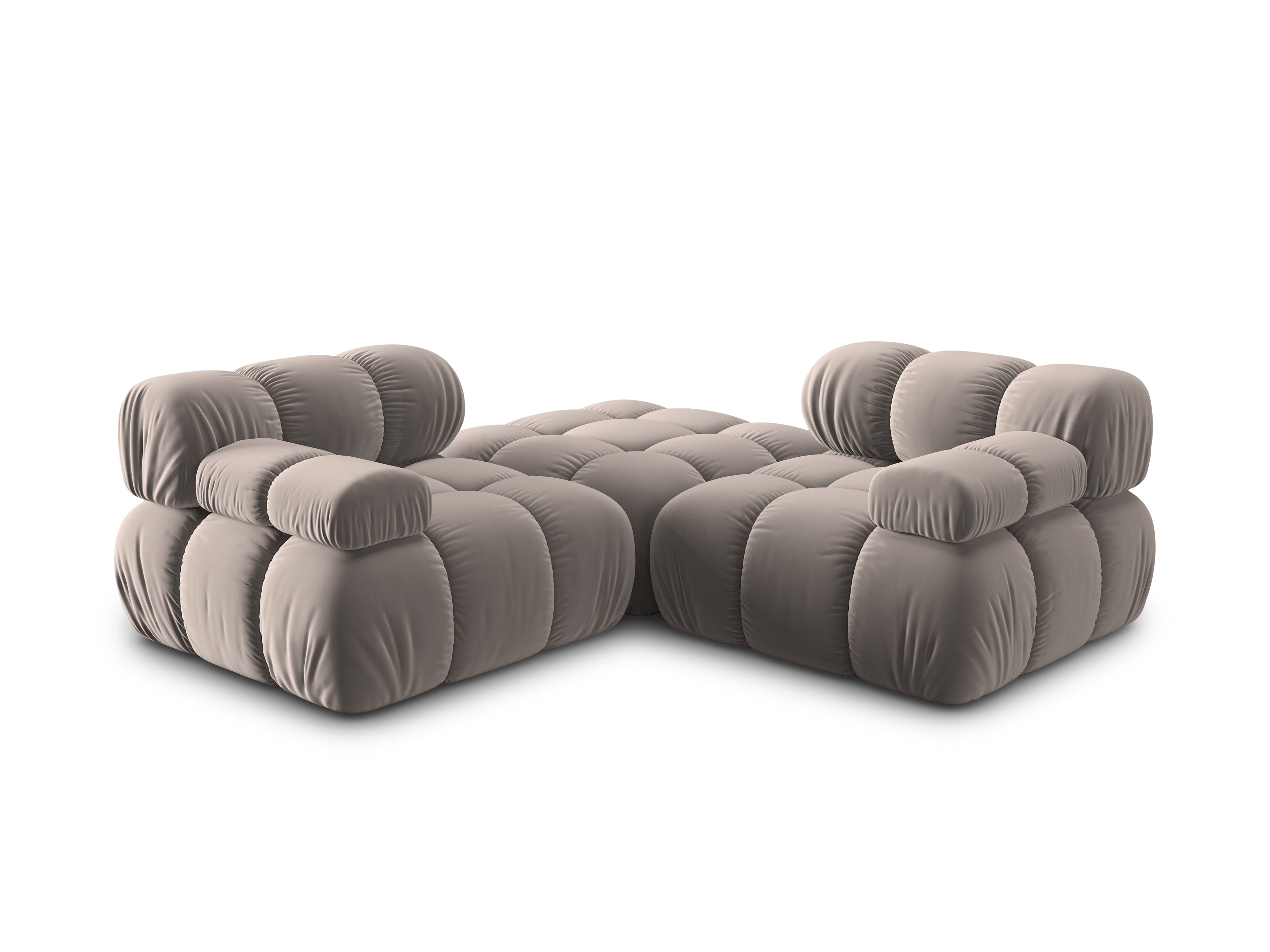 Modulares Sofa Bellis 188x188cm, Material: Samt