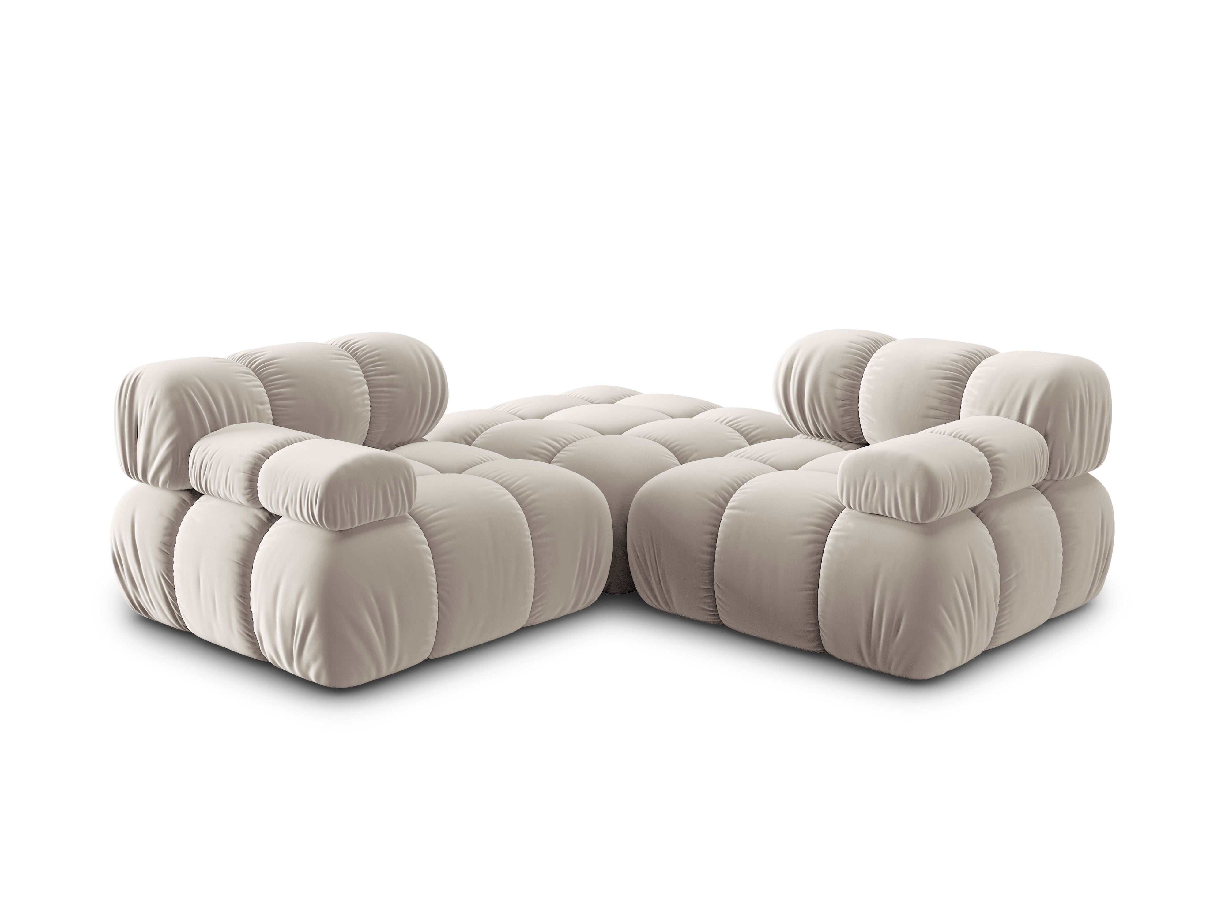 Modulares Sofa Bellis 188x188cm, Material: Samt