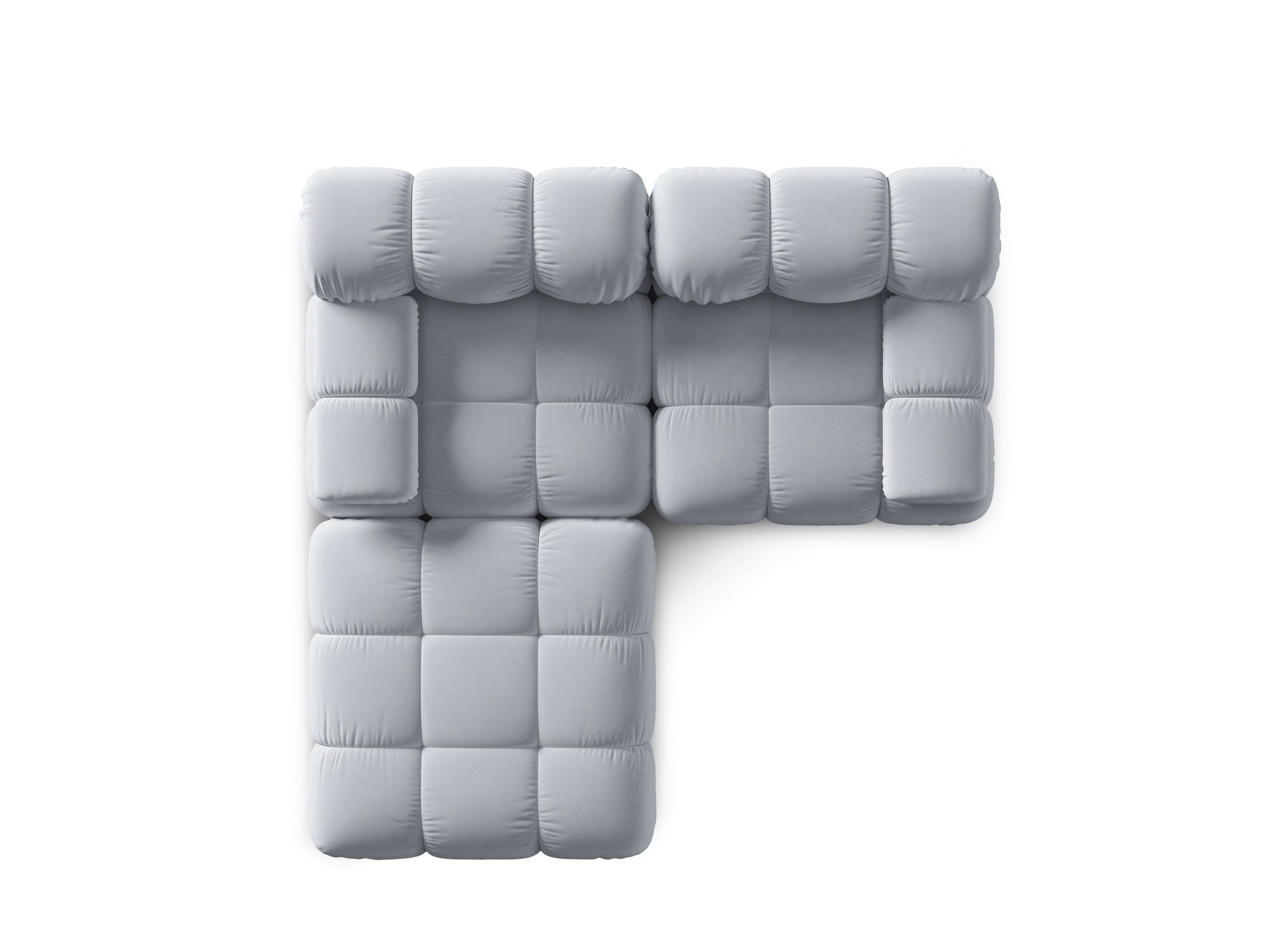 Modulares Sofa Bellis 188x188cm, Material: Samt