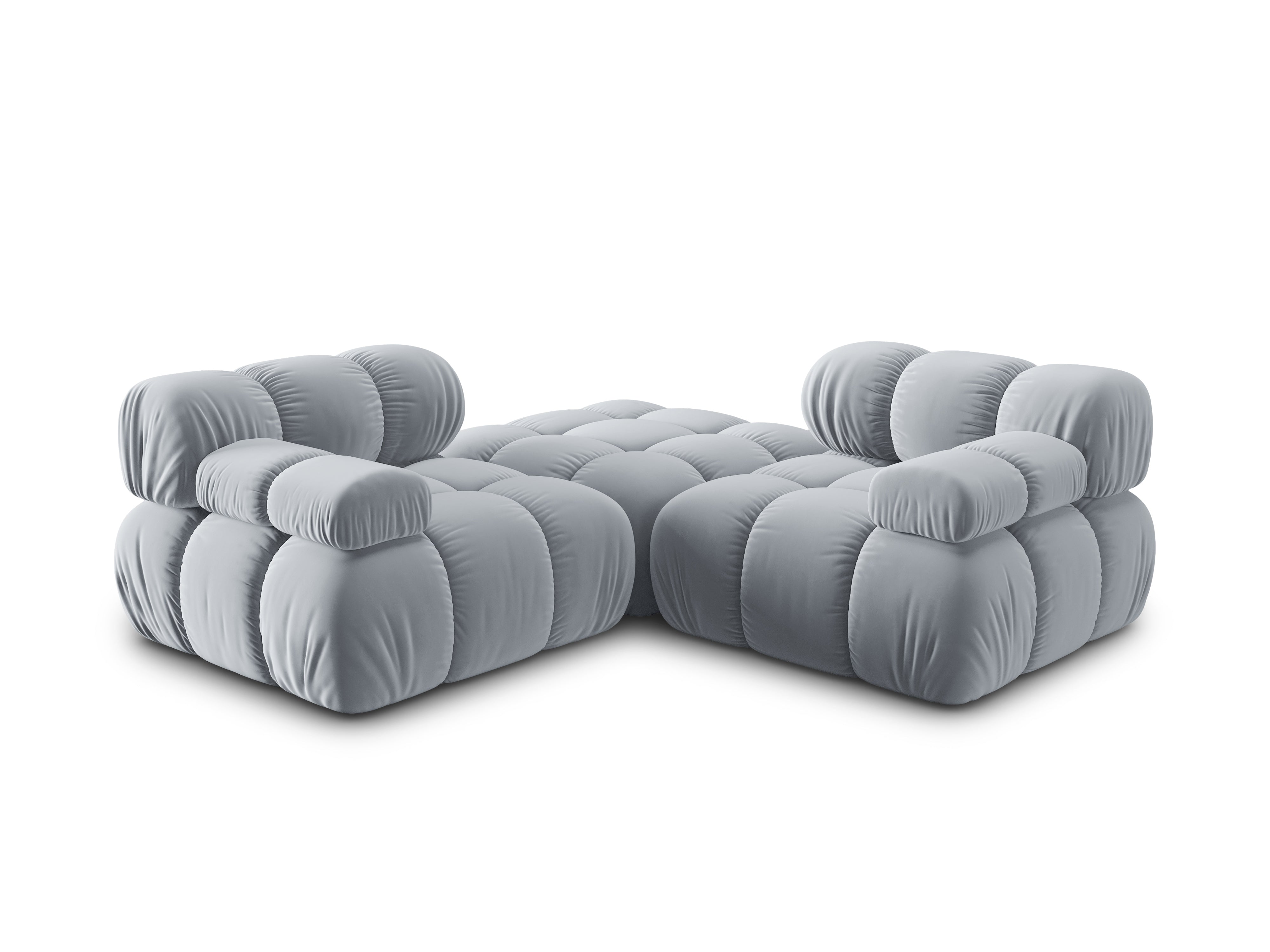 Modulares Sofa Bellis 188x188cm, Material: Samt