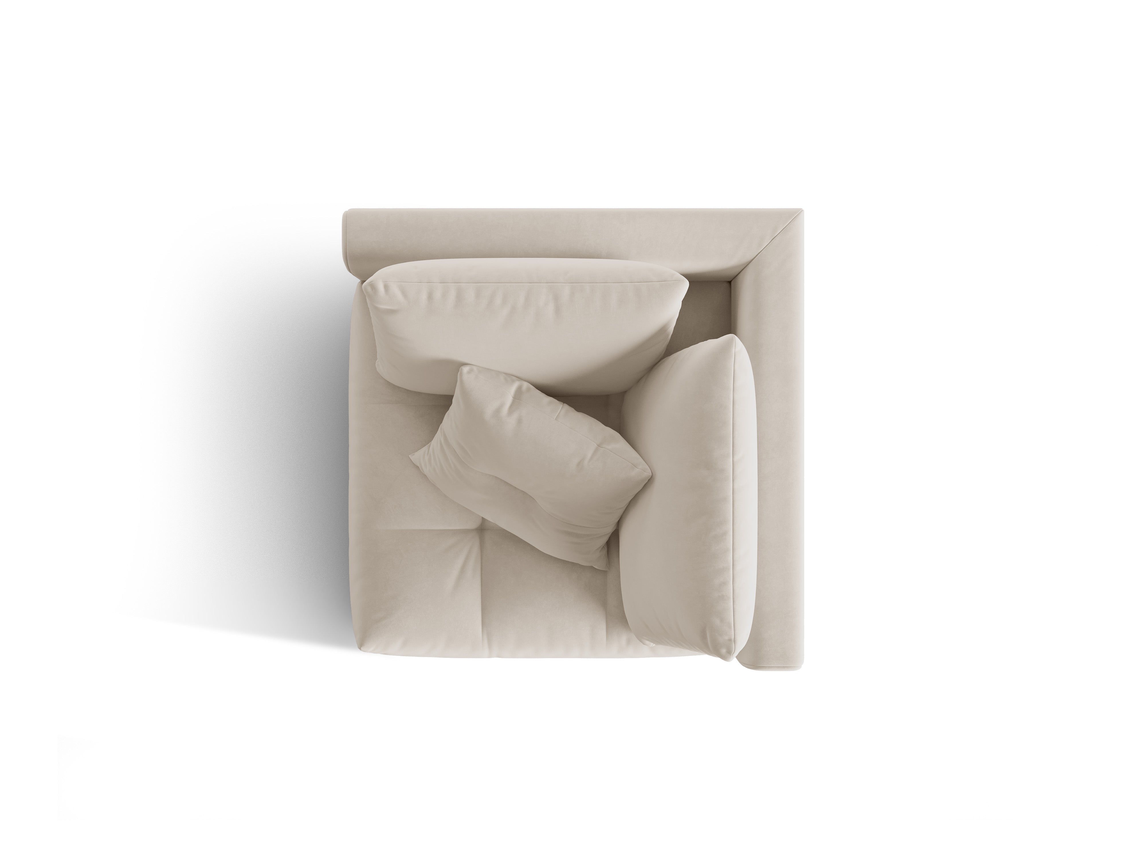 Bloom Modul 100x100cm, Material: Samt