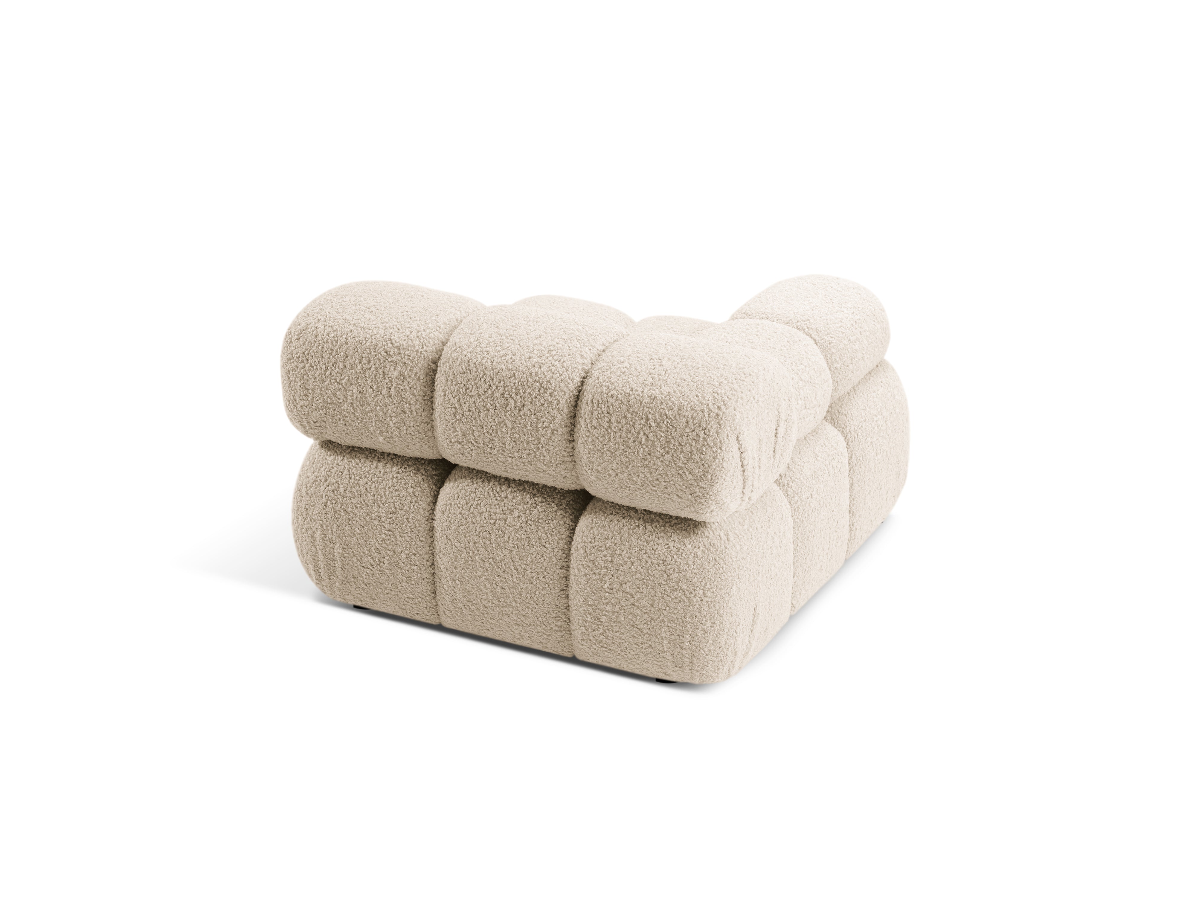 Bellis Modul mit Armlehne 94x94cm, Material: Boucle