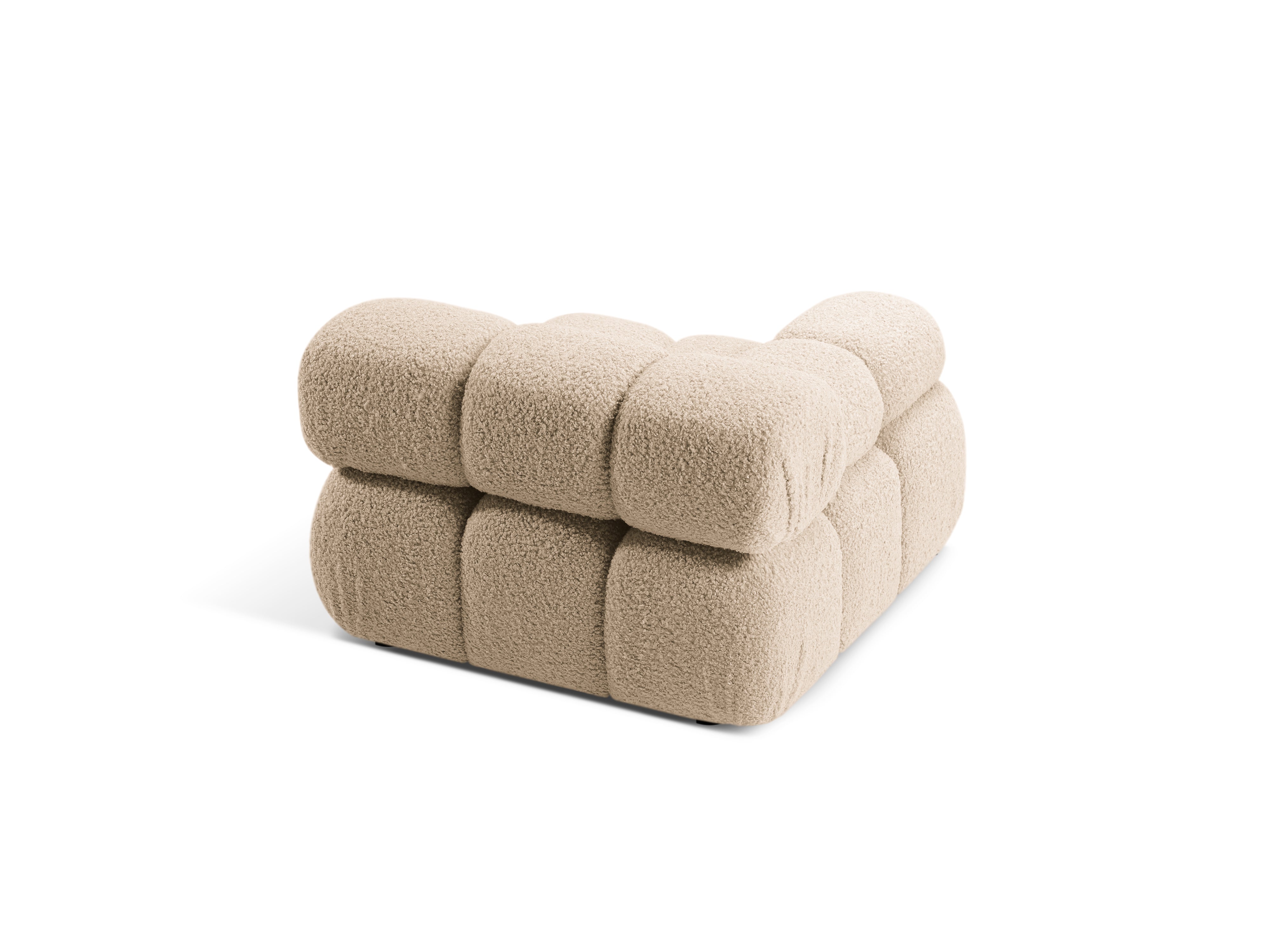 Bellis Modul mit Armlehne 94x94cm, Material: Boucle