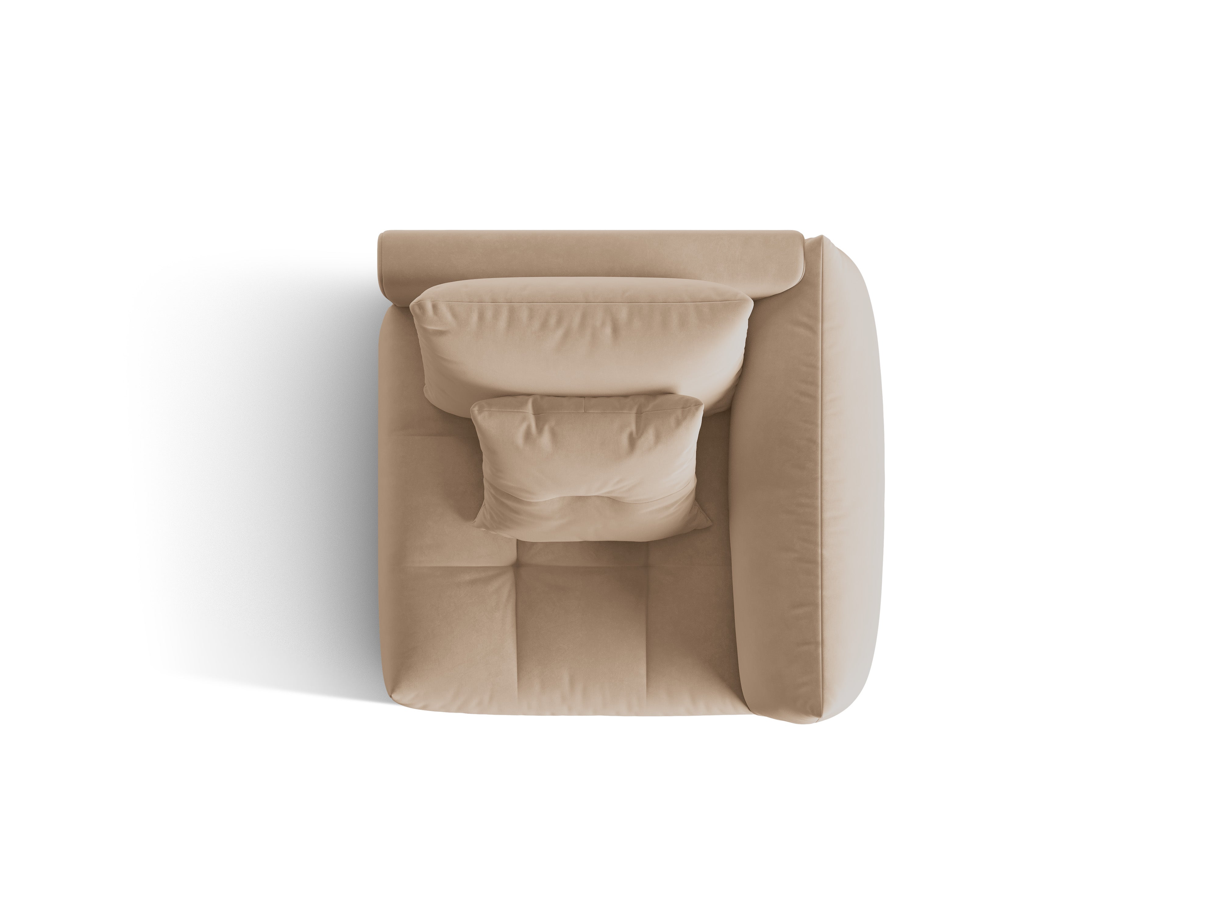 Bloom Modul, 106x116cm, Material: Samt