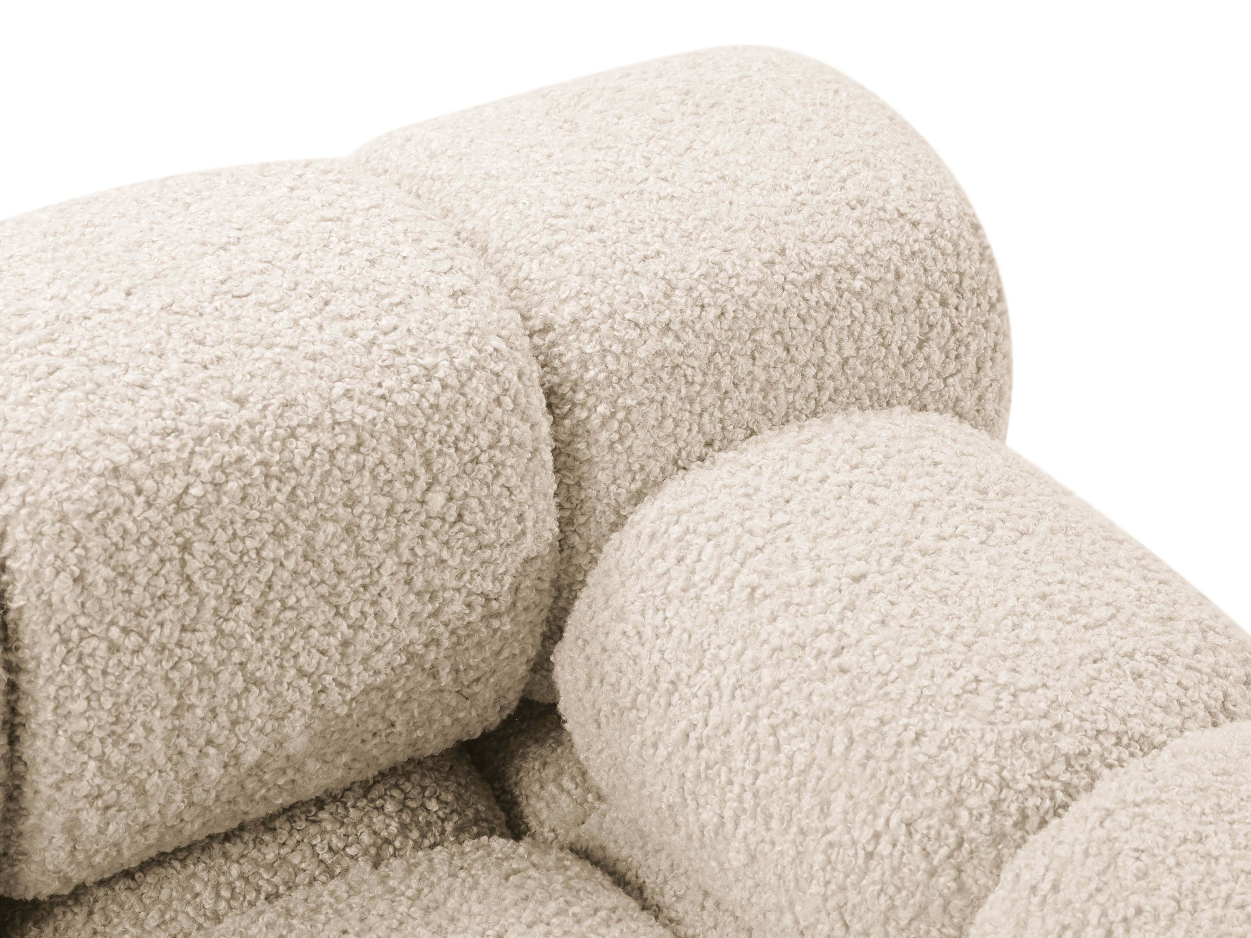 Bellis Modul mit Armlehne 94x94cm, Material: Boucle