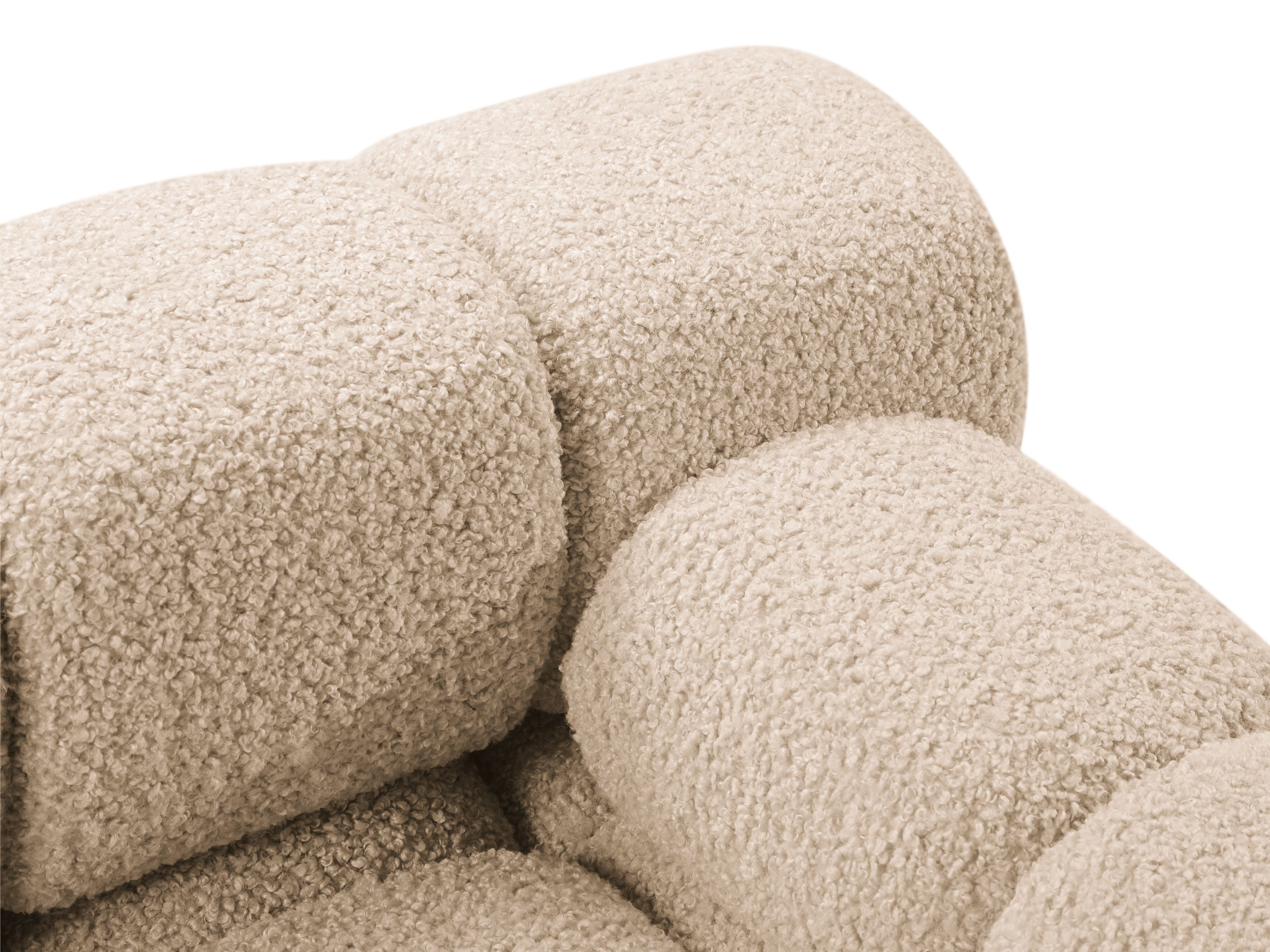 Bellis Modul mit Armlehne 94x94cm, Material: Boucle