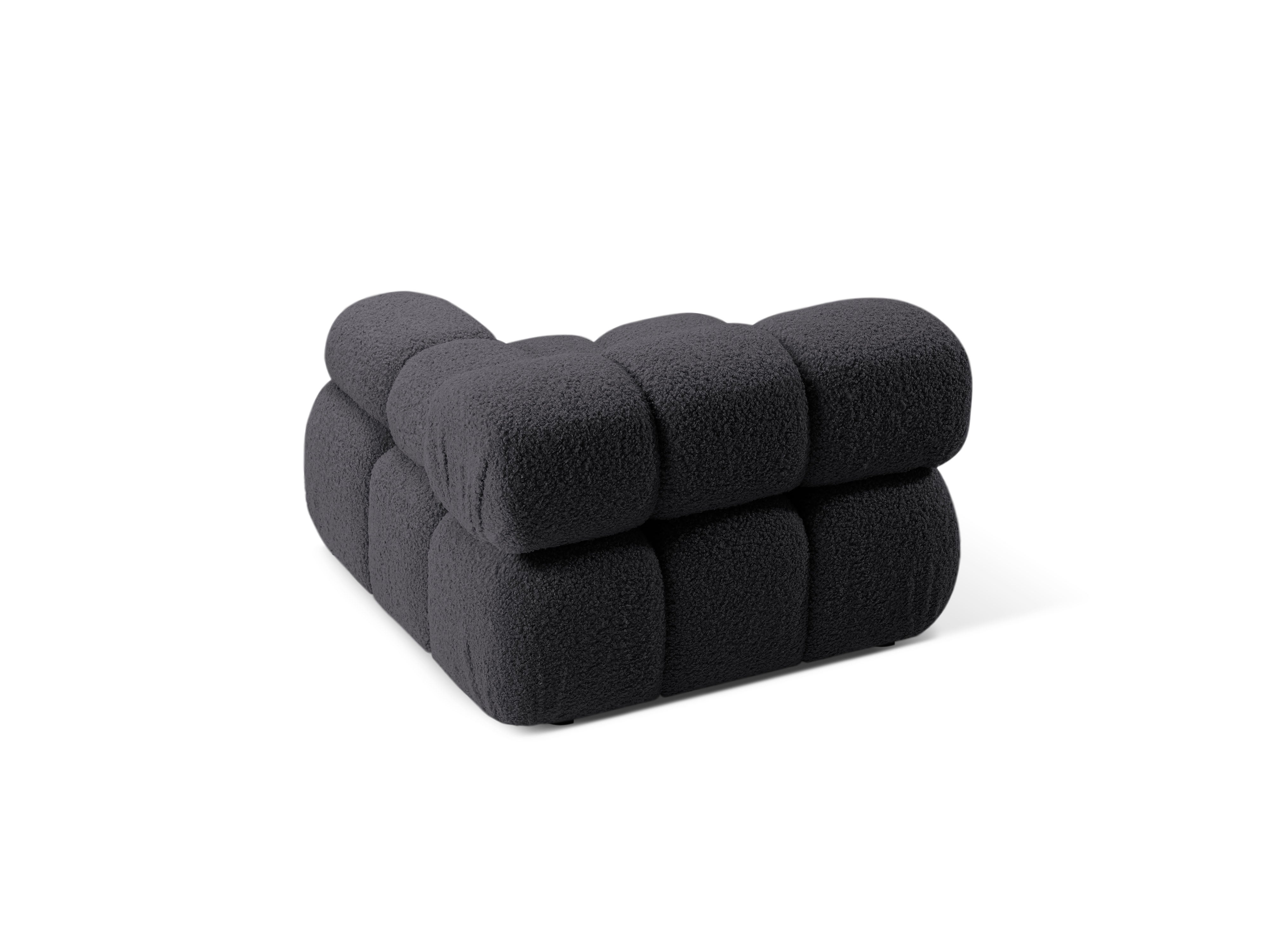 Bellis Modul mit Armlehne 94x94cm, Material: Boucle