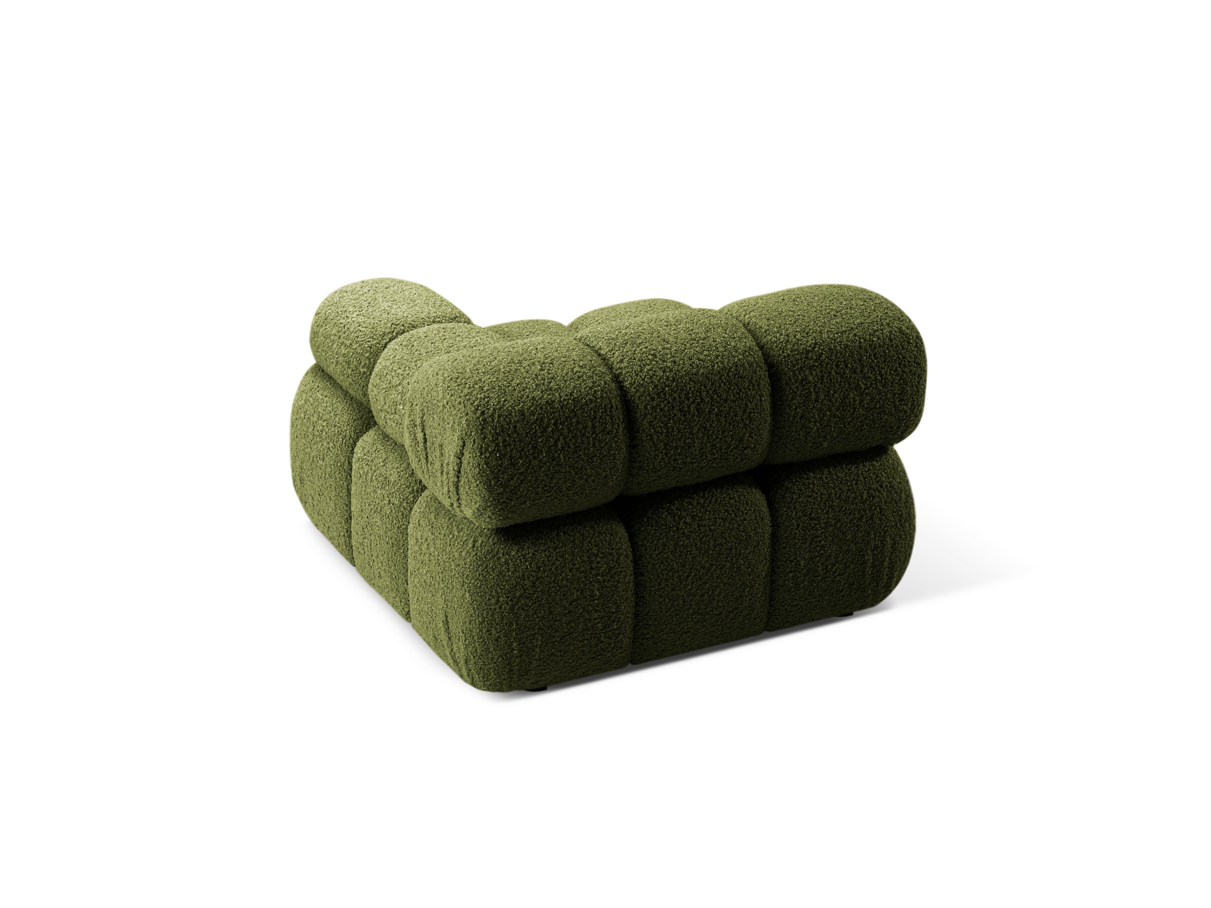 Bellis Modul mit Armlehne 94x94cm, Material: Boucle