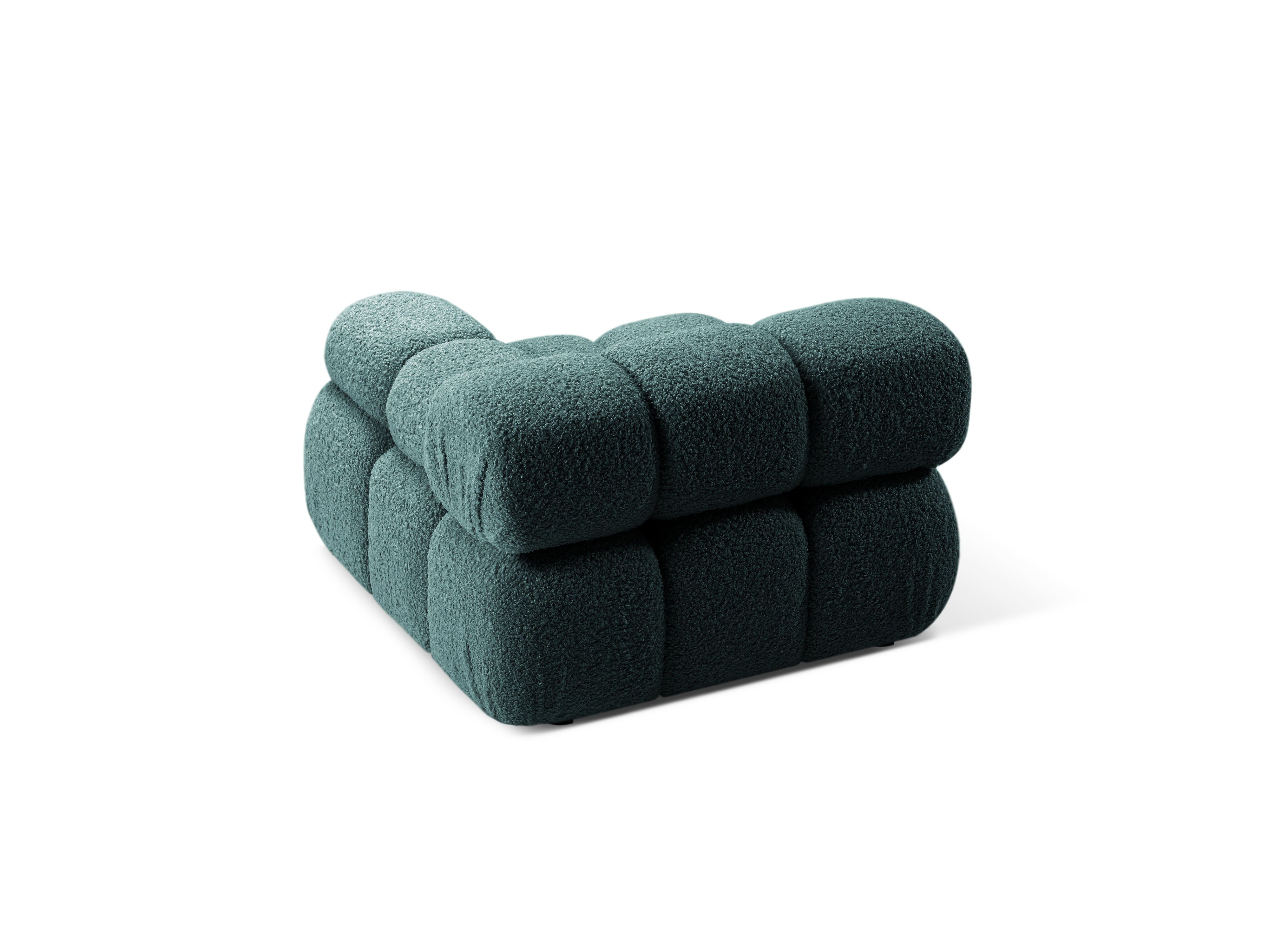 Bellis Modul mit Armlehne 94x94cm, Material: Boucle