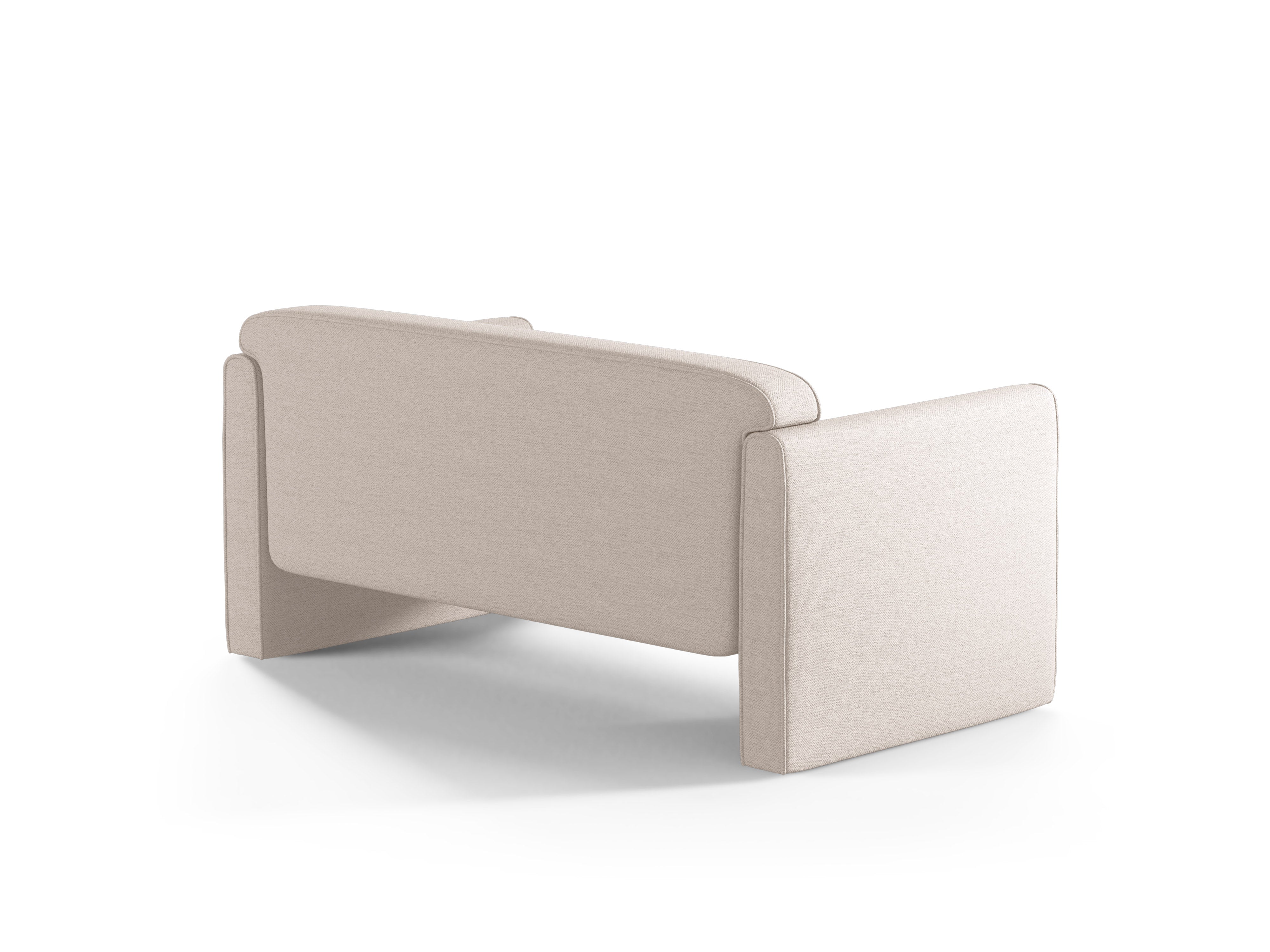 Sofa Abby, 2 Sitze, 140x80cm, Material: Strukturstoff