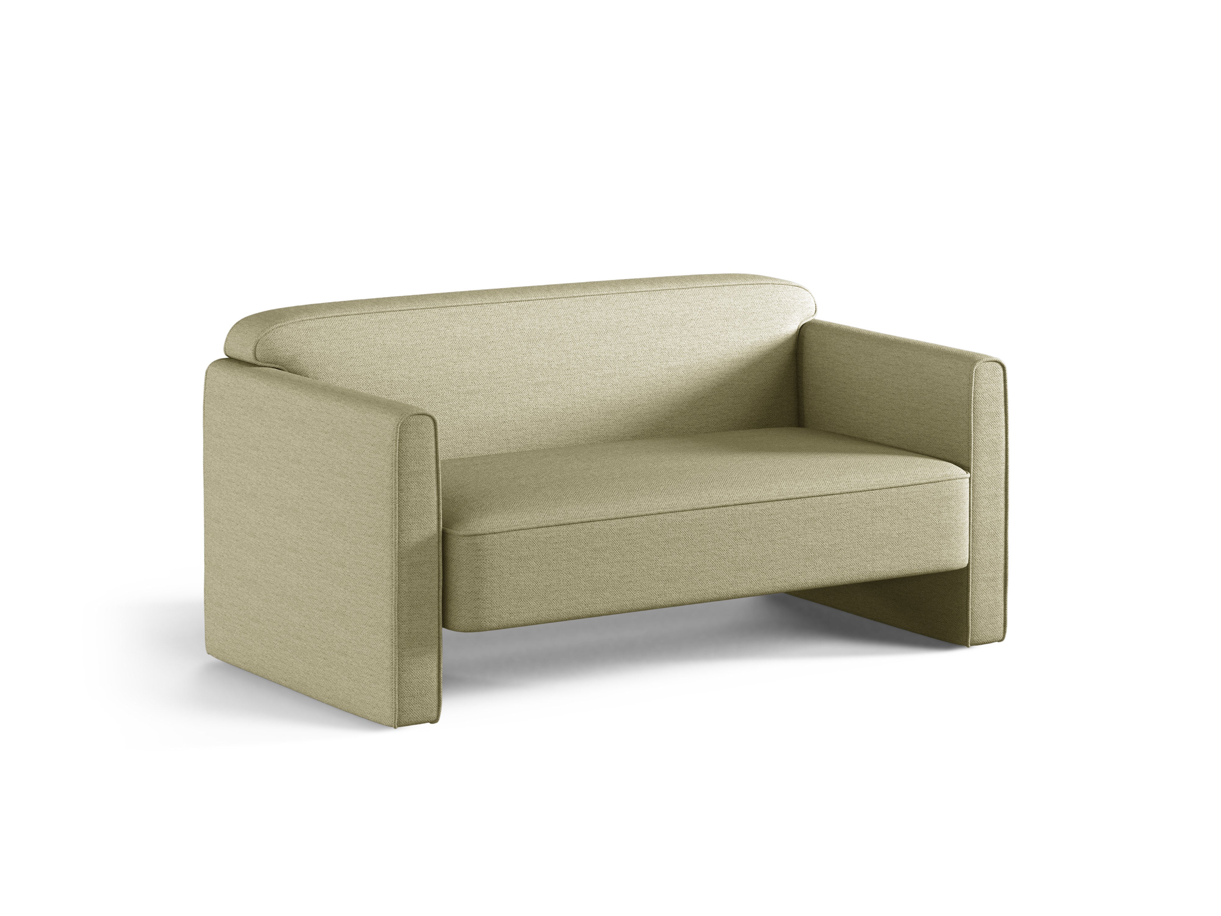 Sofa Abby, 2 Sitze, 140x80cm, Material: Strukturstoff